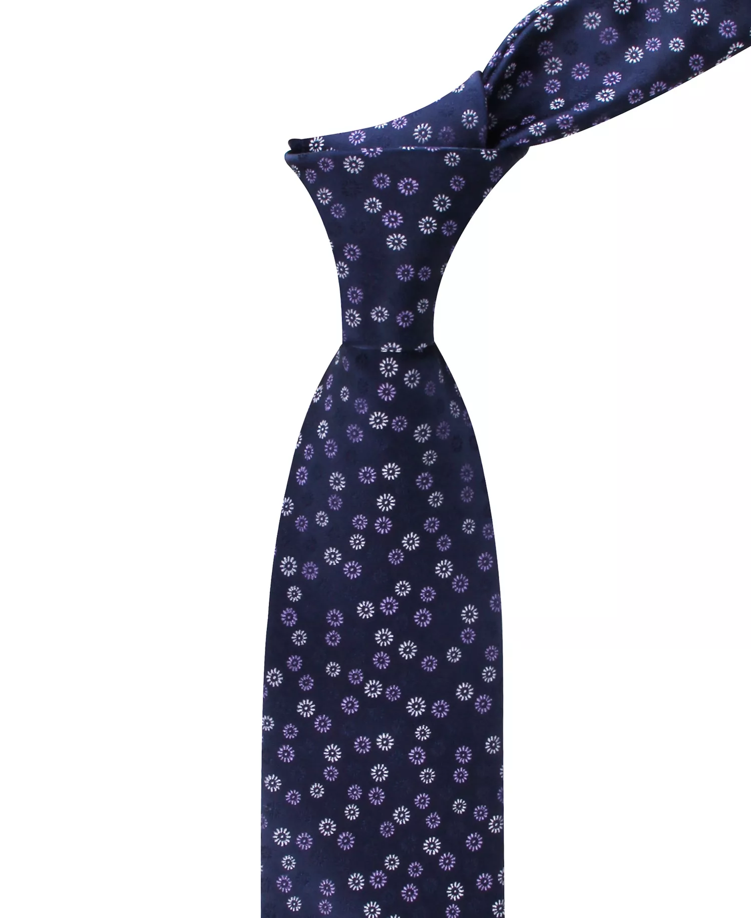 Men's Nadia Floral Tie - Dark blue - ONE SIZE
