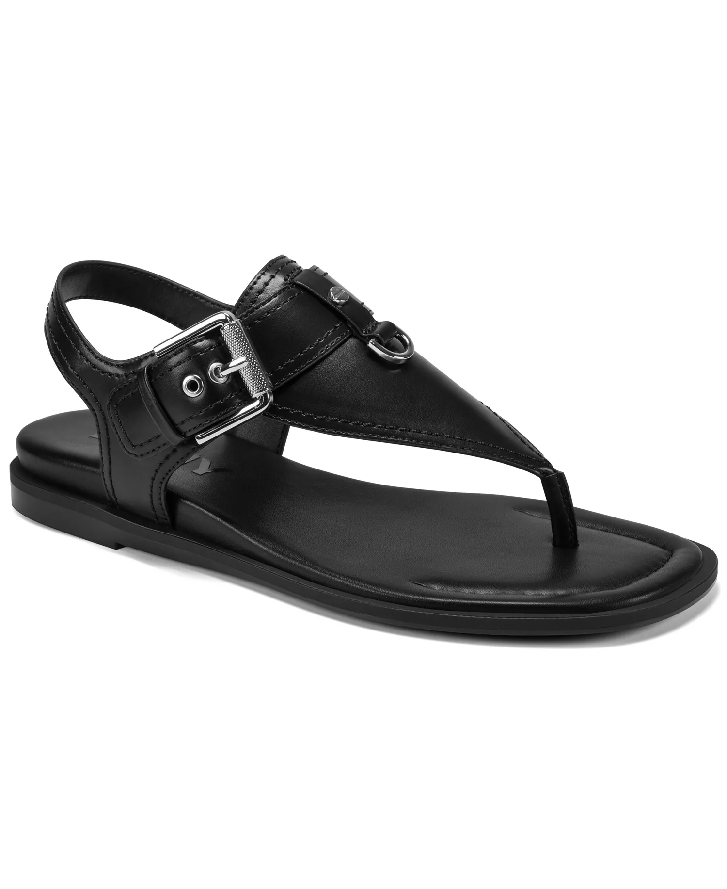 Women's Cassiane Thong Flat Sandals - Black - 10M