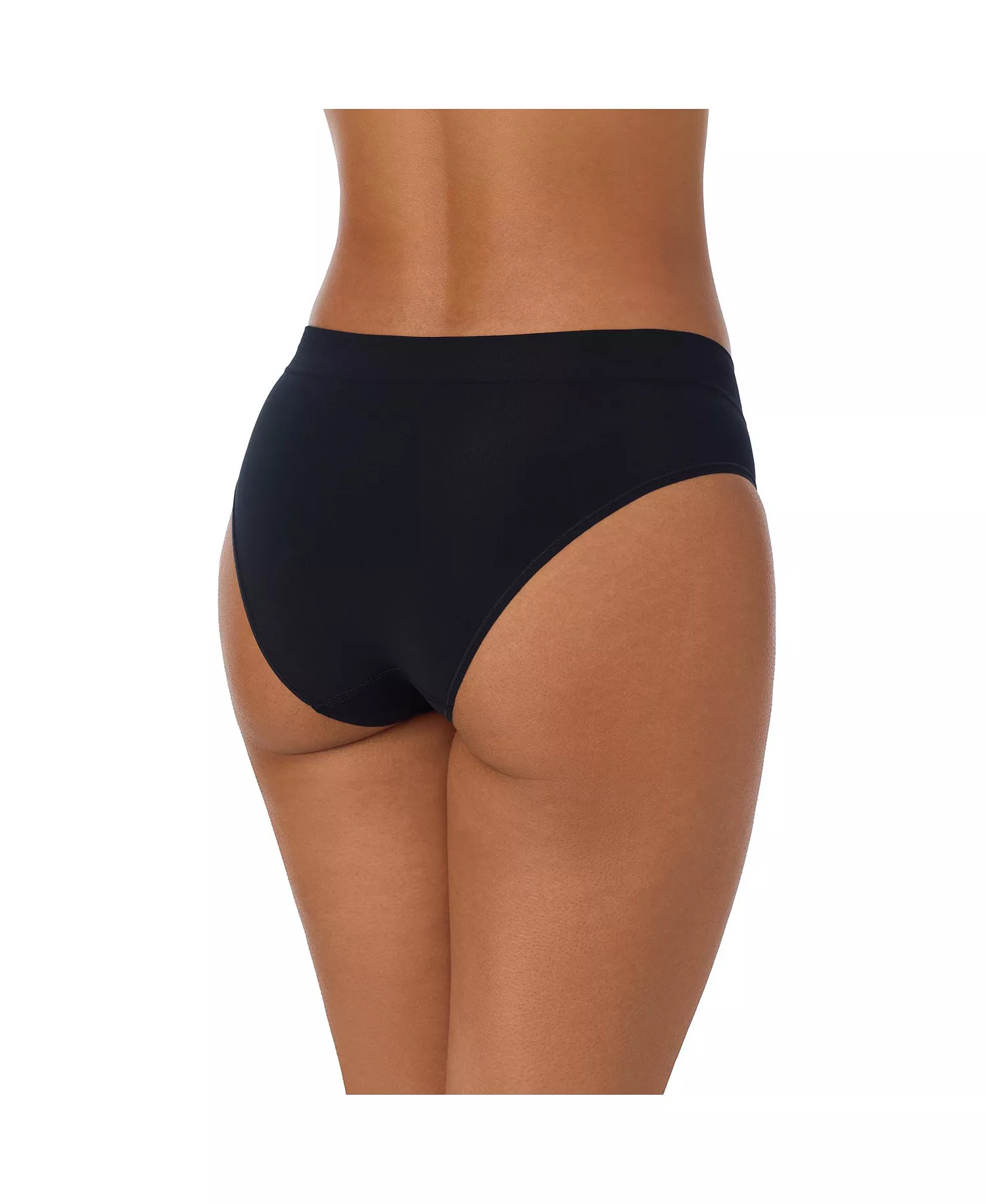 Women's Seamless Litewear Bikini DK5017N - Black - L