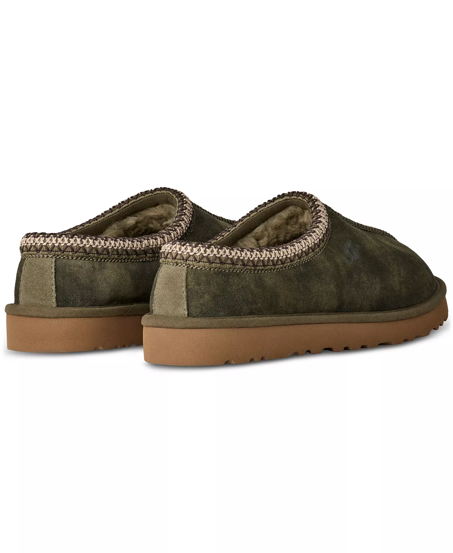 Men's Tasman Baxter Slipper - Burnt Olive - 10M