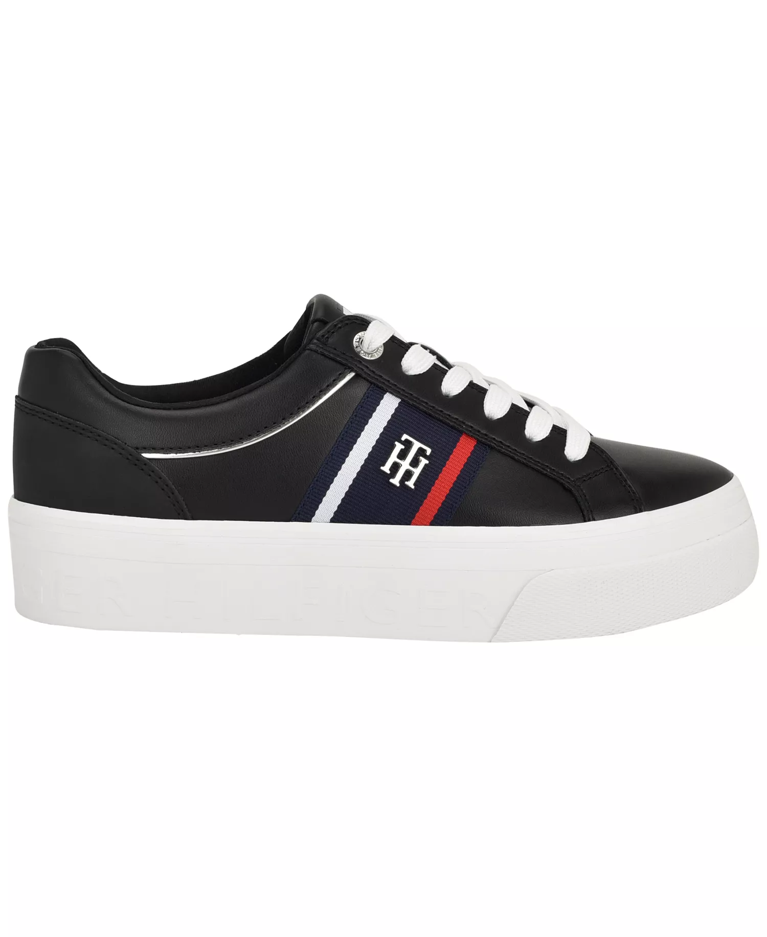 Women's Badria Logo Platform Sneakers - Black - 10M