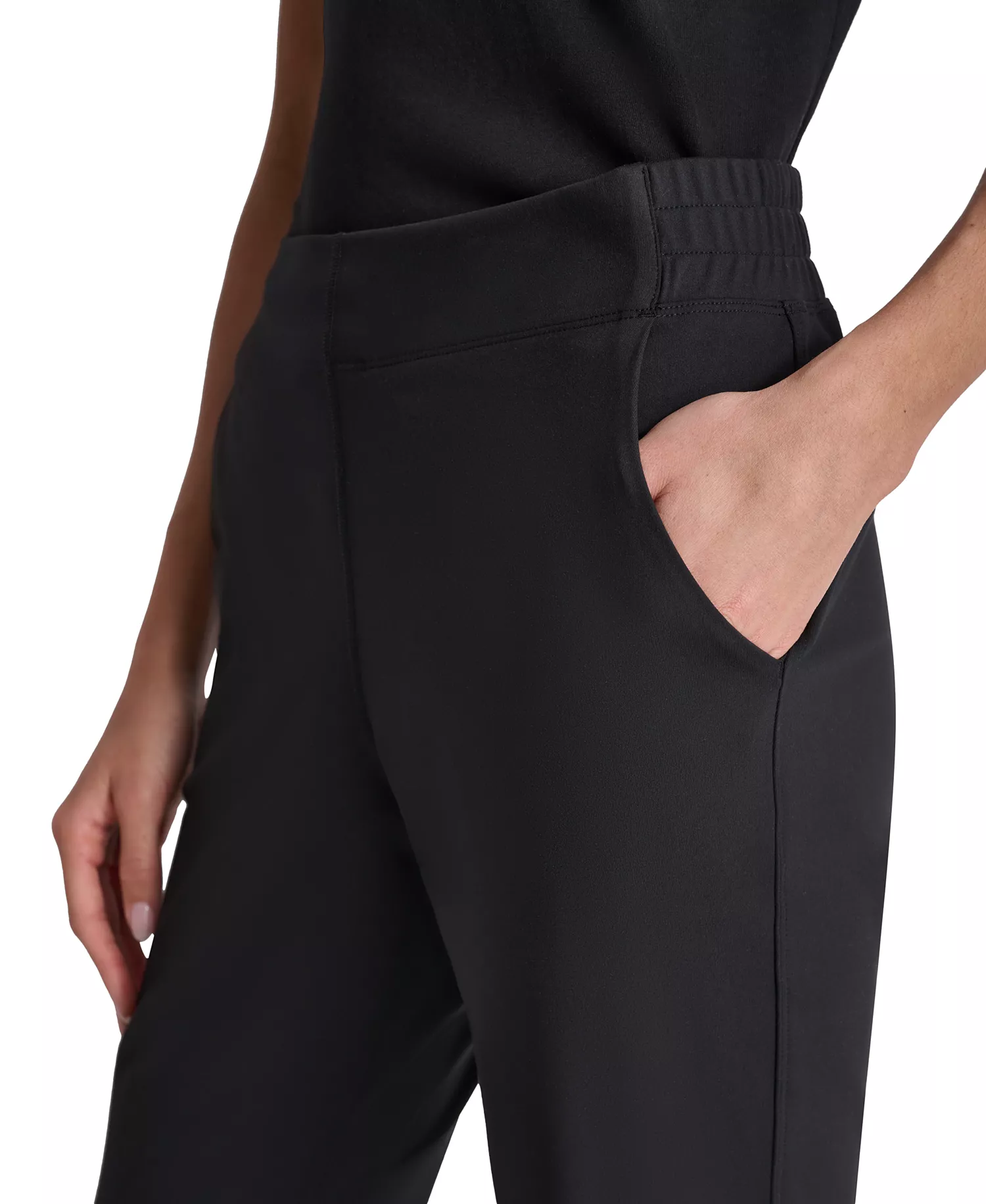 Women's Balance Compression Ankle Pants - Black - L