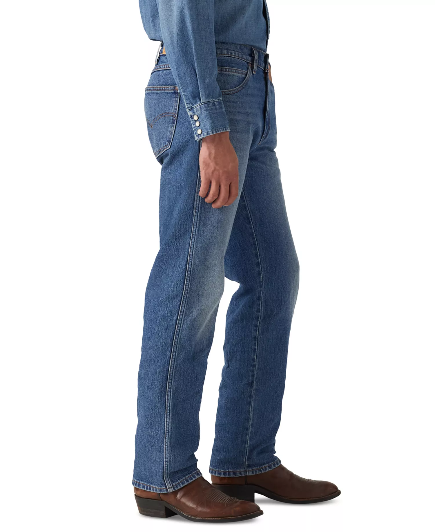 Men's 557 Western Straight Fit Boot Cut Jeans - Caught In The Rain - 30 - 30