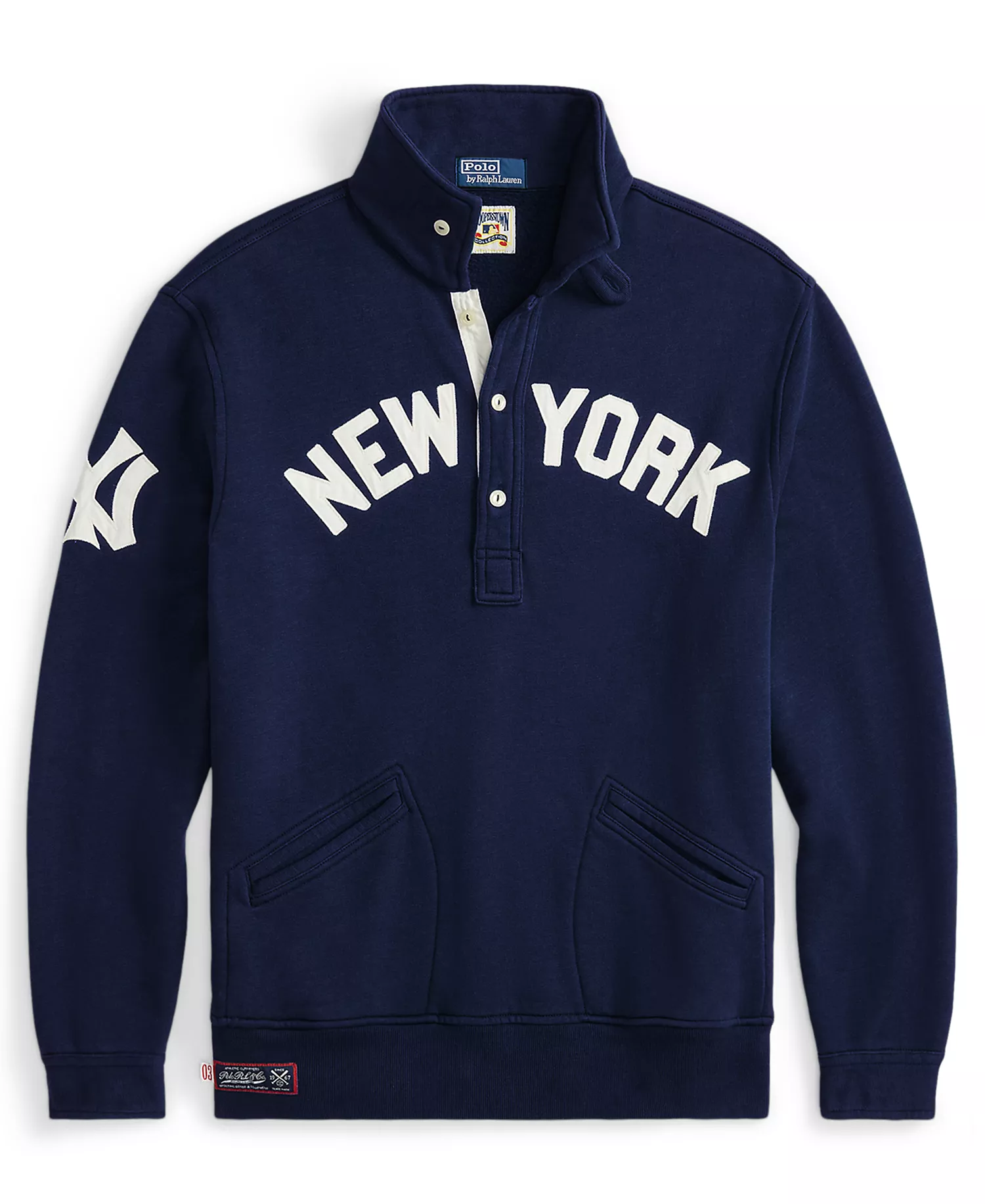 Men's Long-Sleeve Sweatshirt - Cruise Navy - 2XL