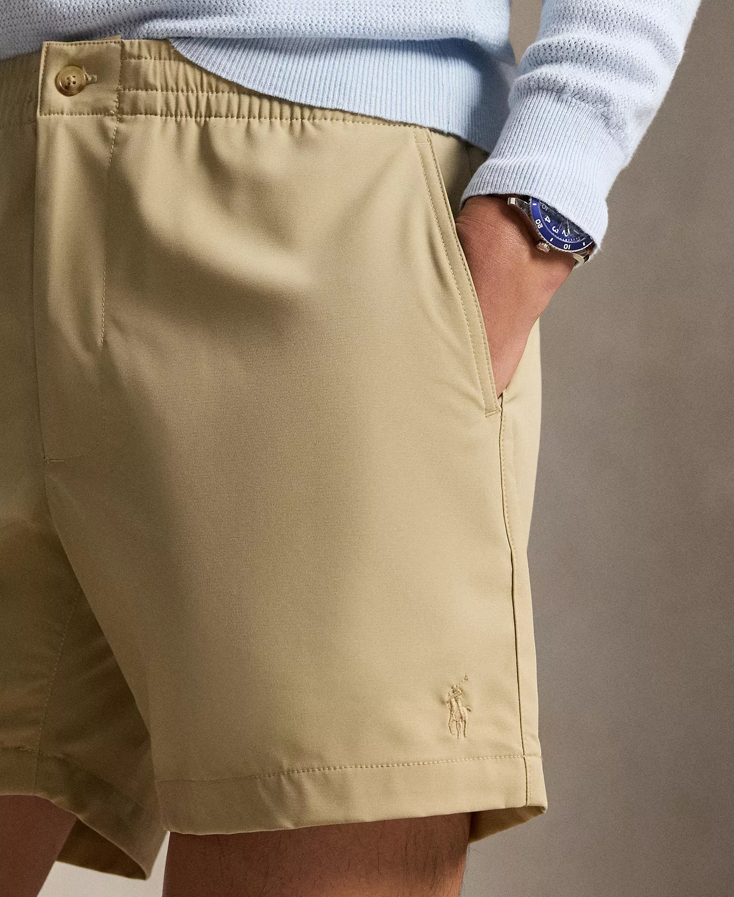 Men's Classic-Fit Swim Trunks - Coastal Beige - 2XL