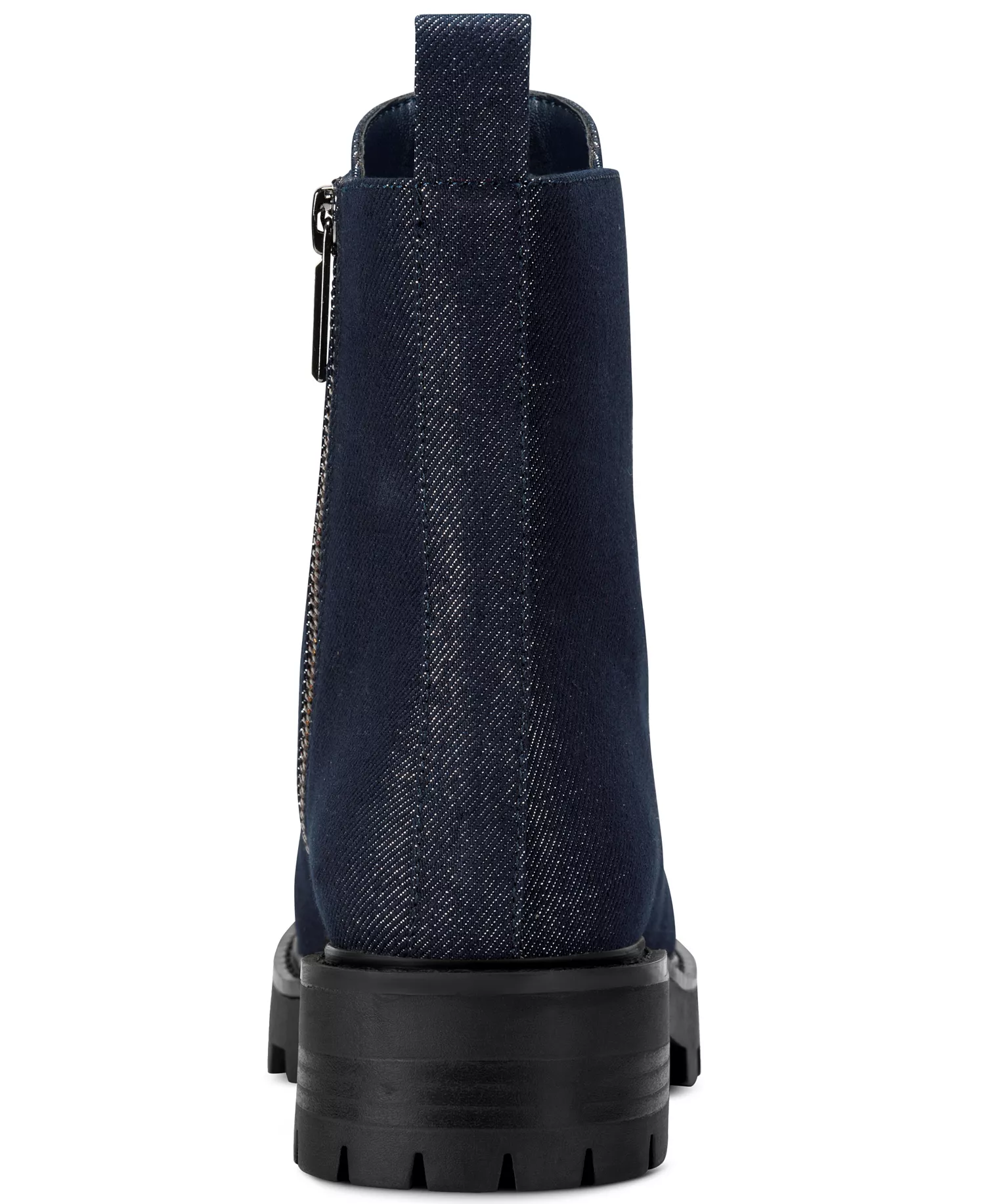 Mela Women's Lace-Up Combat Boots - Dark Navy - 5.5M