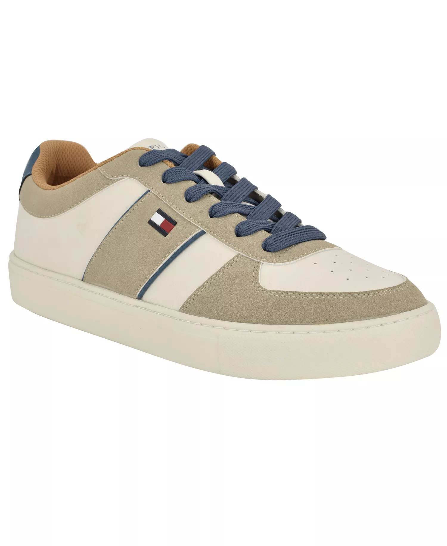 Men's Baffie Low Top Fashion Court Sneakers - Light brown - 11.5M