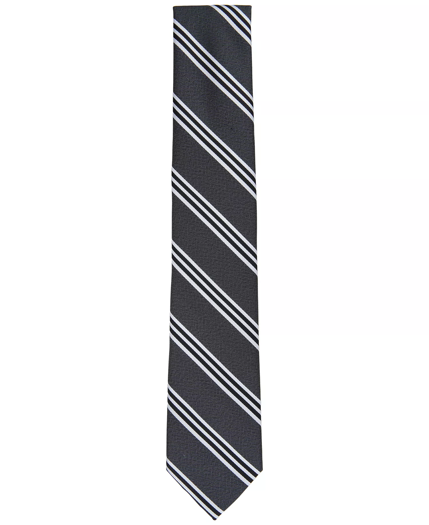 Men's Bilge Striped Tie - Black - ONE SIZE