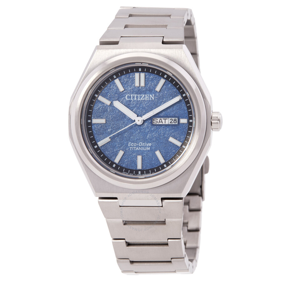 Citizen Zenshin Three-hand Blue Dial Men's Watch
