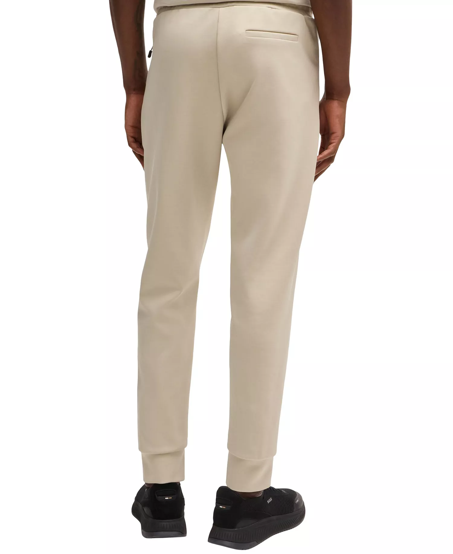 Men’s Tape Inserts Tracksuit Bottoms - Open Beige - 3XL