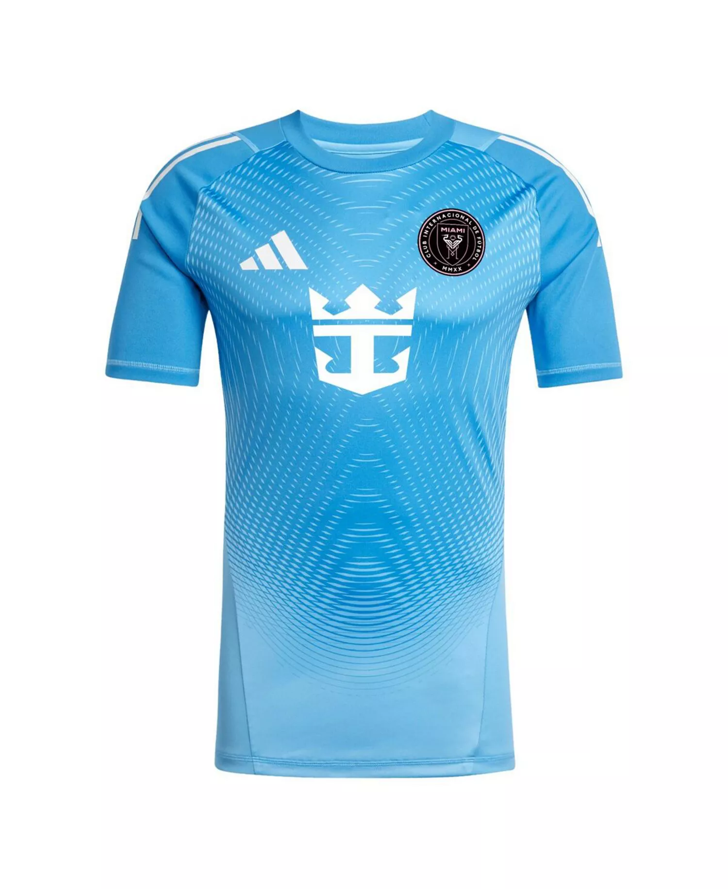 Men's Blue Inter Miami CF 2025 Goalkeeper Jersey - Blue - L