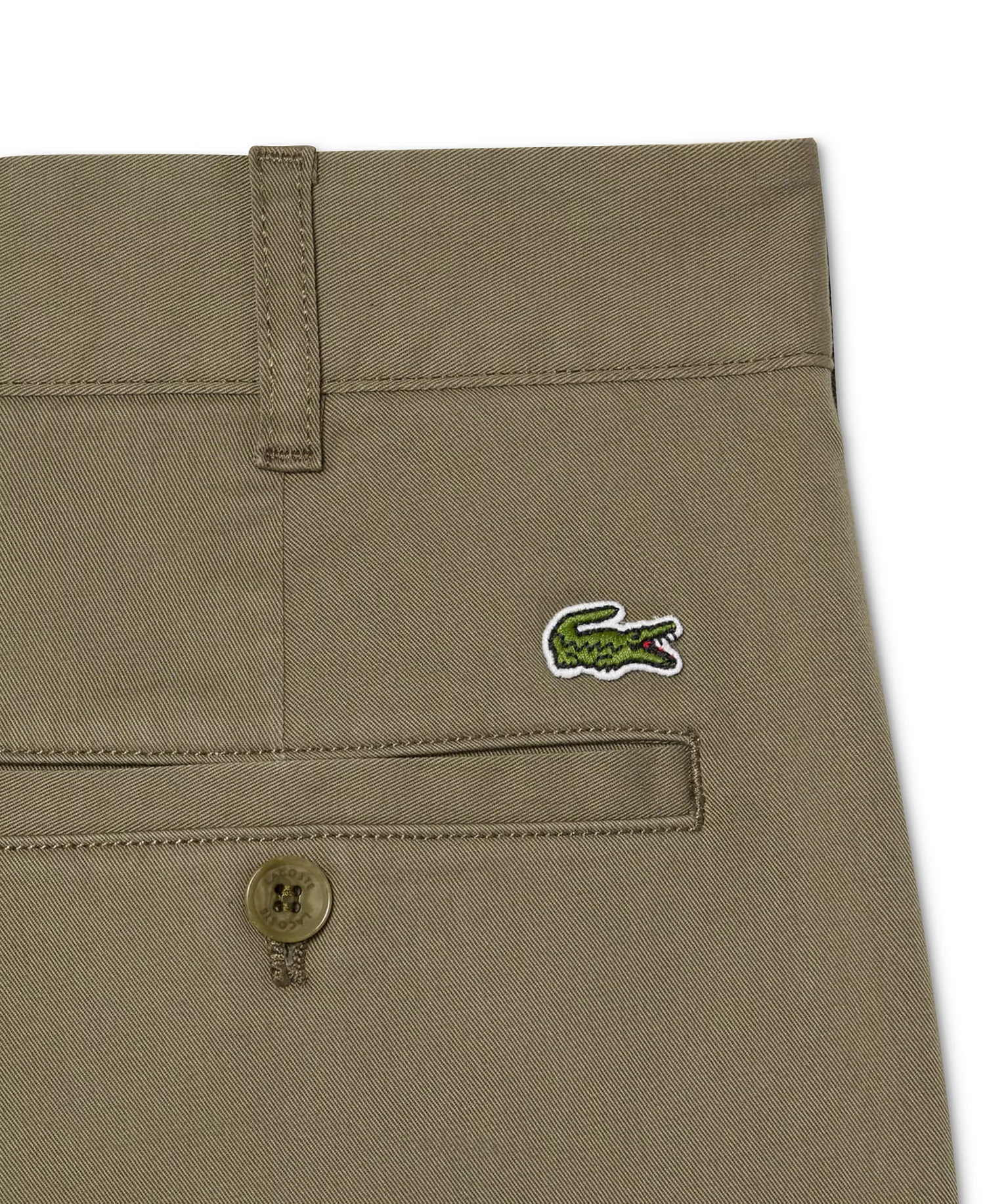 Men's Slim-Fit Chino Bermuda Shorts - BMY - Khaki - XS