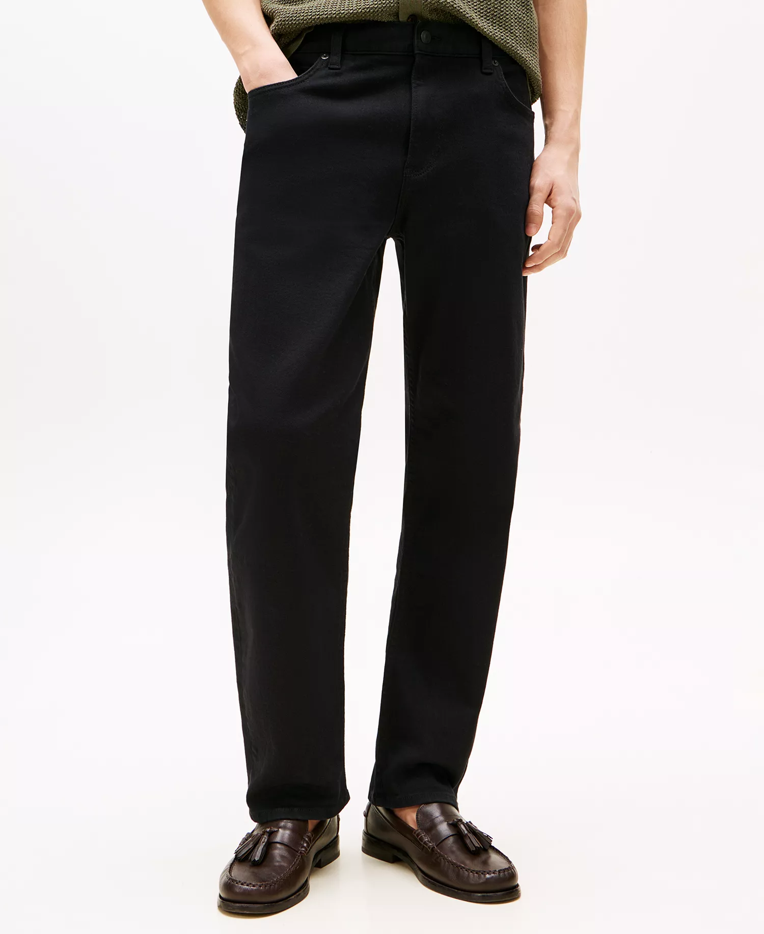 Men's Straight-Fit Mercer Jeans - Black - 29x30