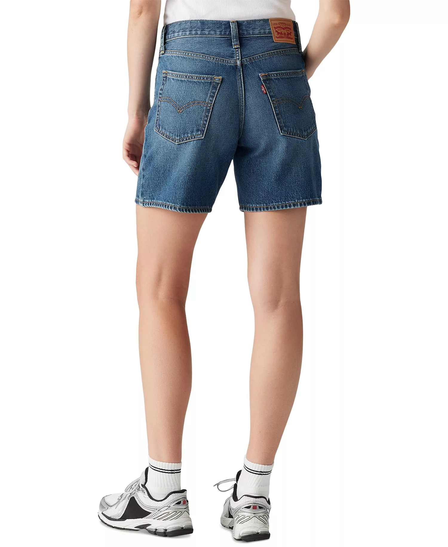 Women's Mid-Rise '94 Baggy Denim Shorts - Cookie Crunch - 24