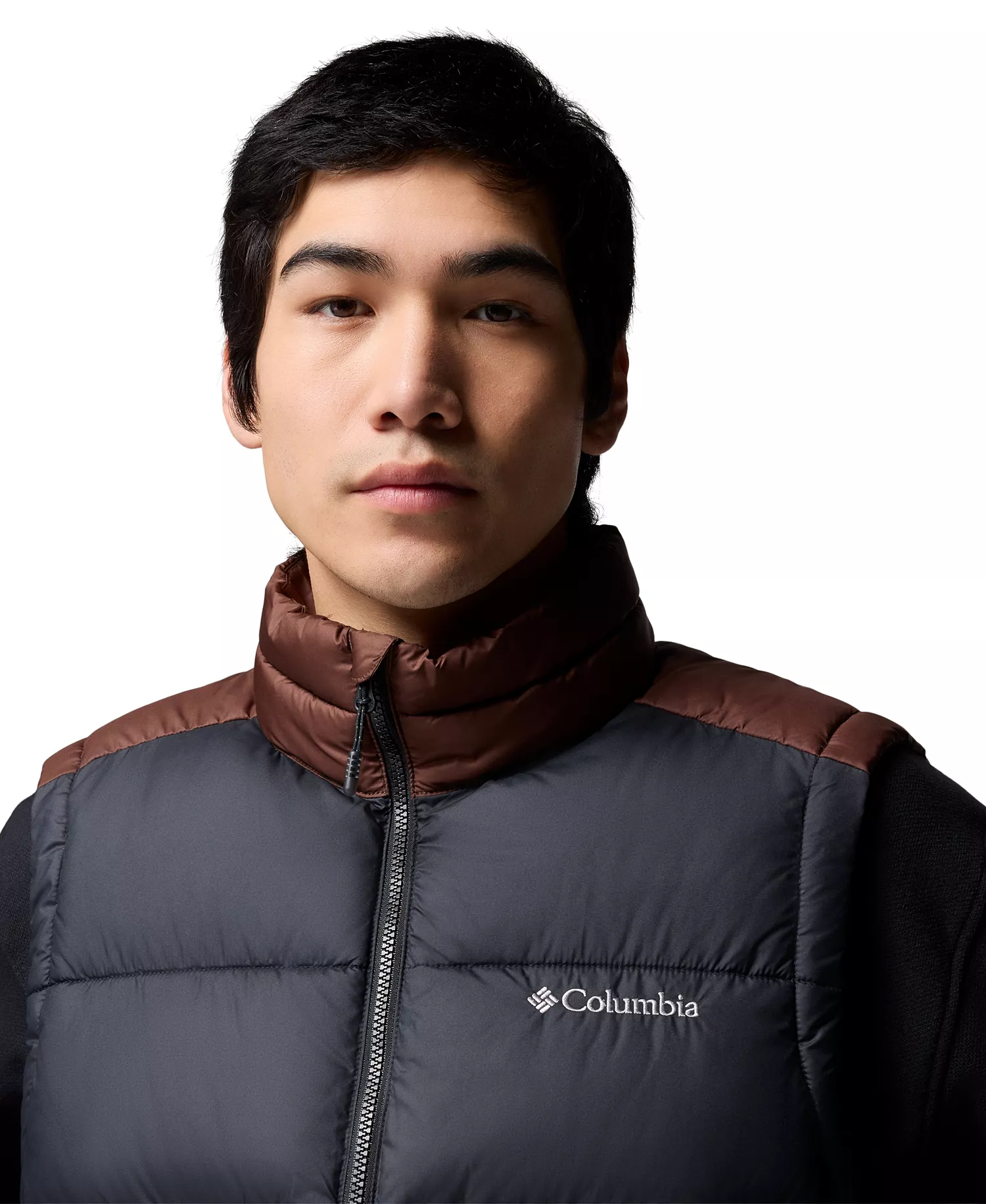 Men's Pike Lake Vest - Tobacco/black - S