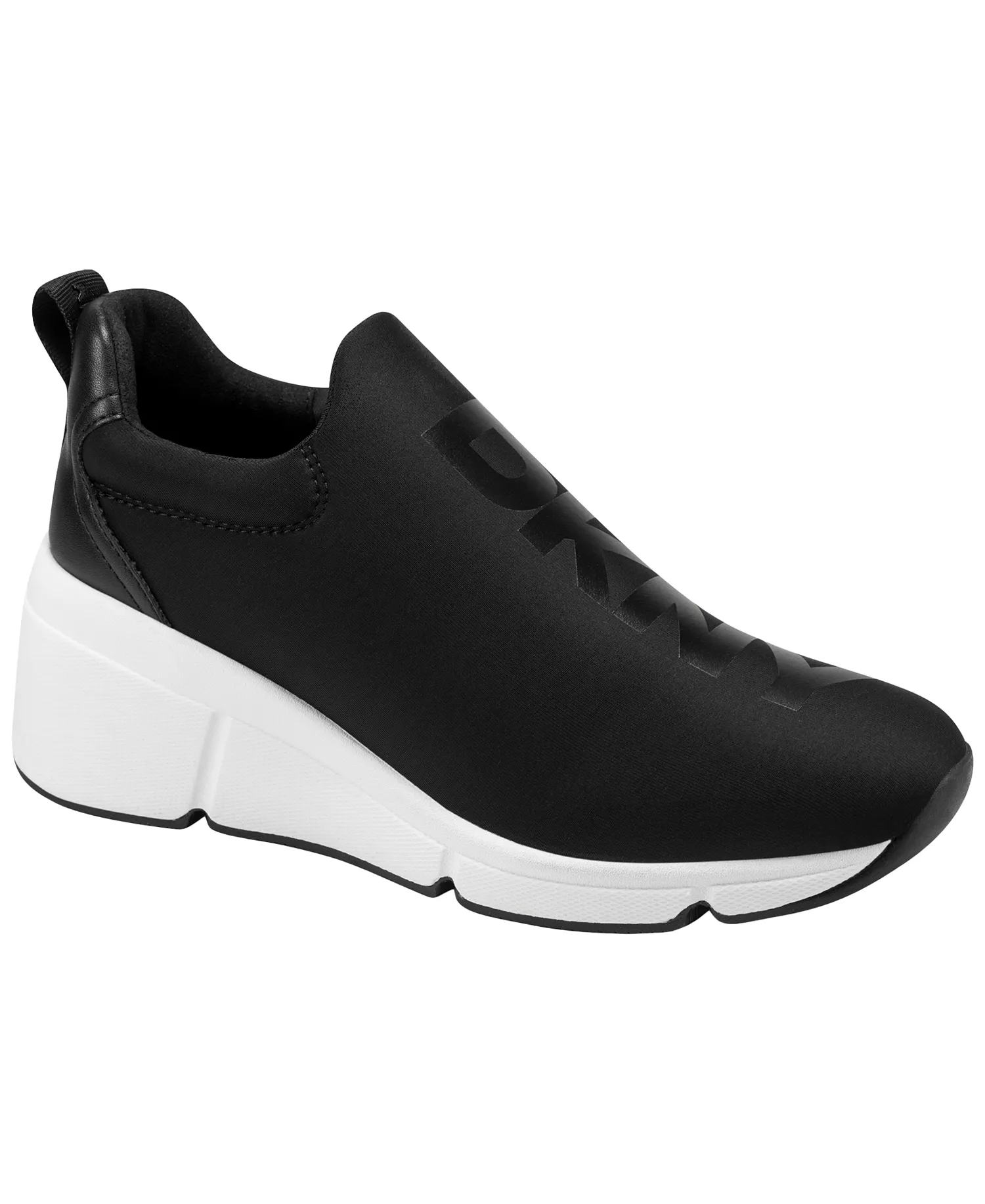 Women's Stasey Slip-On Wedge Sneakers - Black - 10M