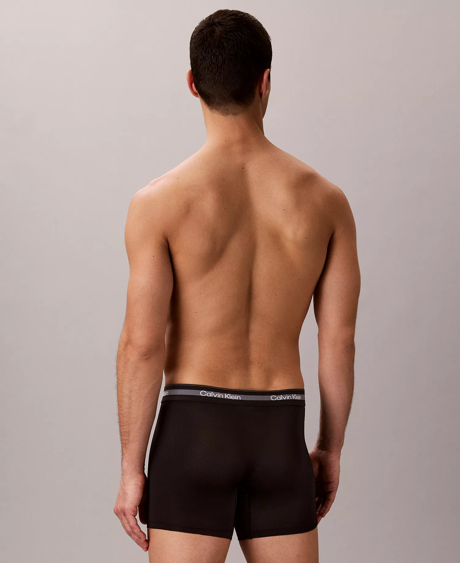 Men's Icon Active Mesh Boxer Briefs, 3-Pack - Black - 1X