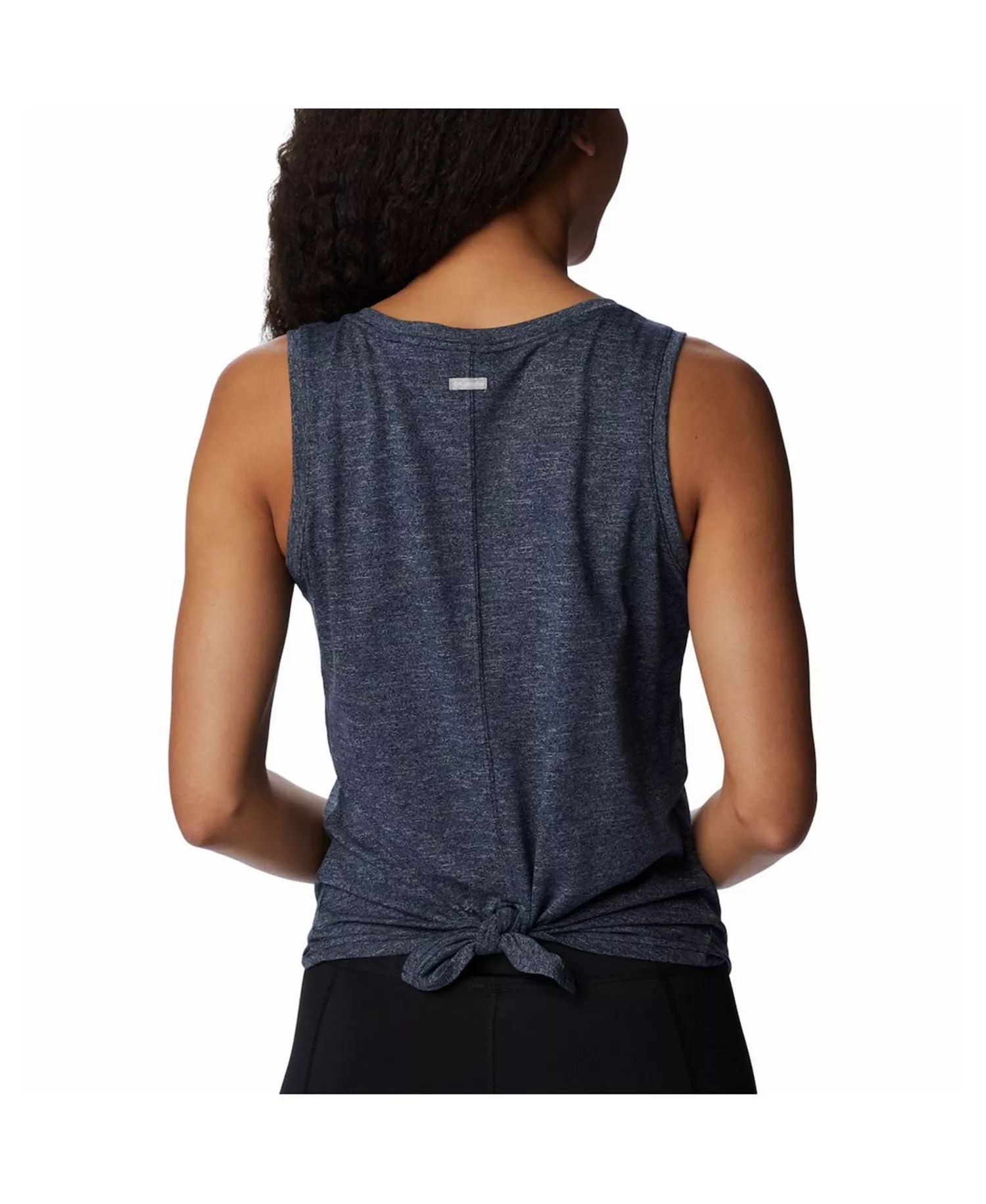 Women's Navy Dallas Cowboys Cades Cape Omni-Wick Tri-Blend Tank Top - Navy - 2XL