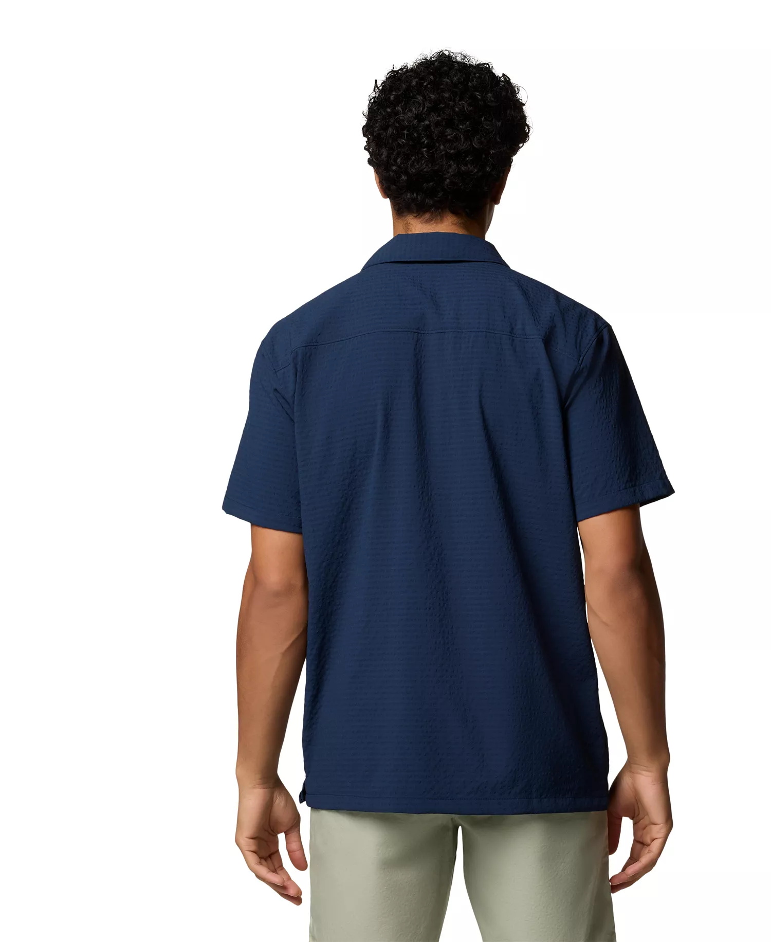 Men's Utilizer Short-Sleeve Camp Shirt - Collegiate - L
