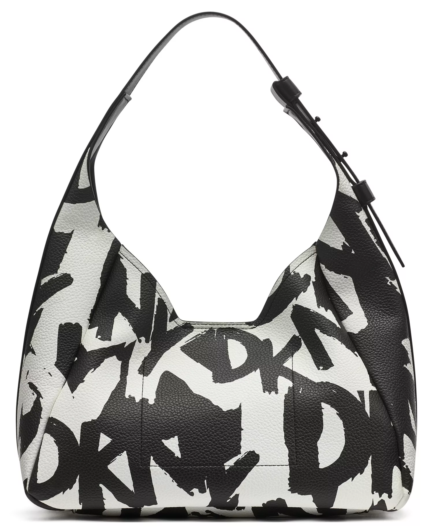 Karlie Hobo Medium-Sized Bag - Optic White/black - ONE SIZE