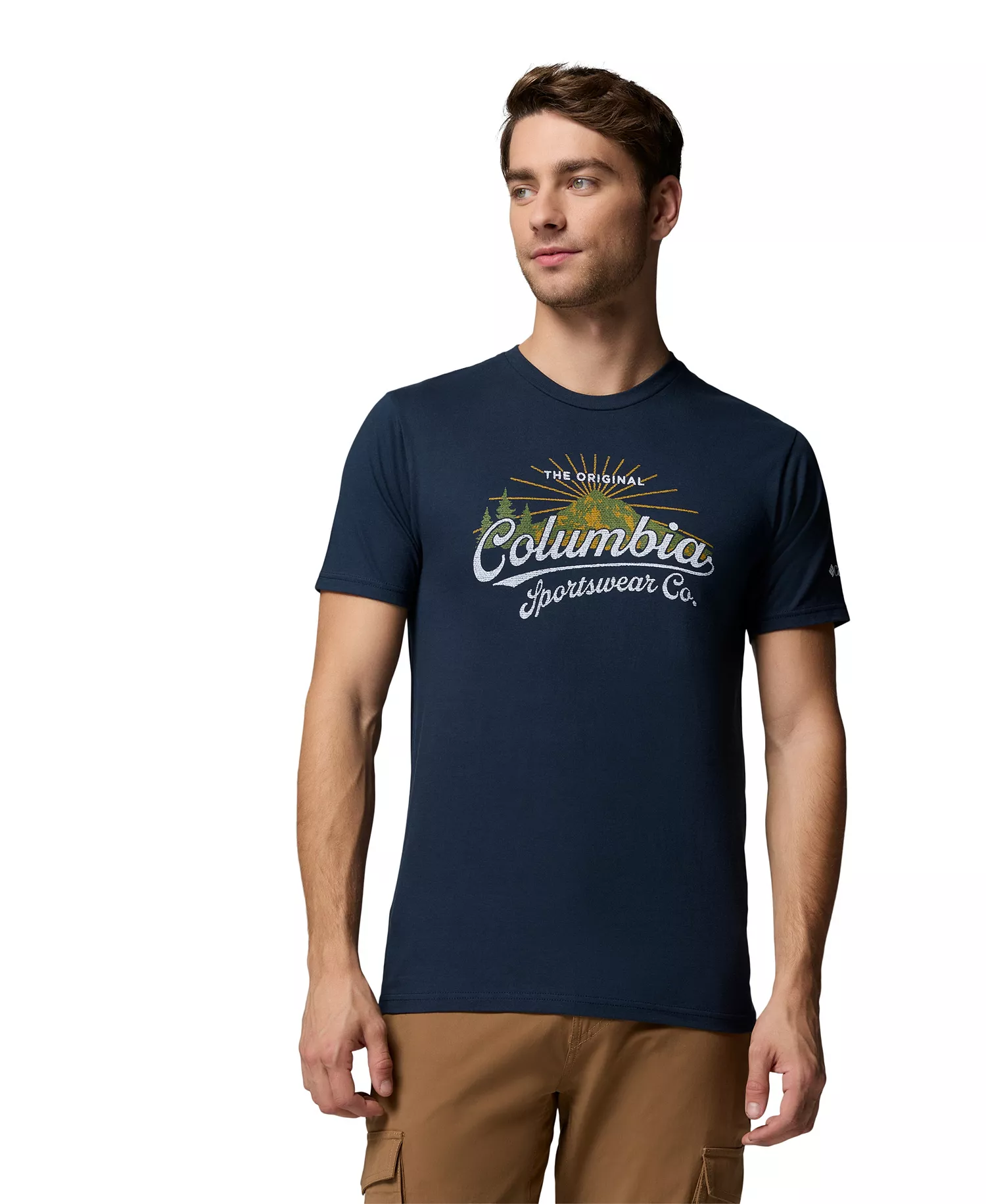 Men's Original Graphic T-Shirt - Columbia Navy - L
