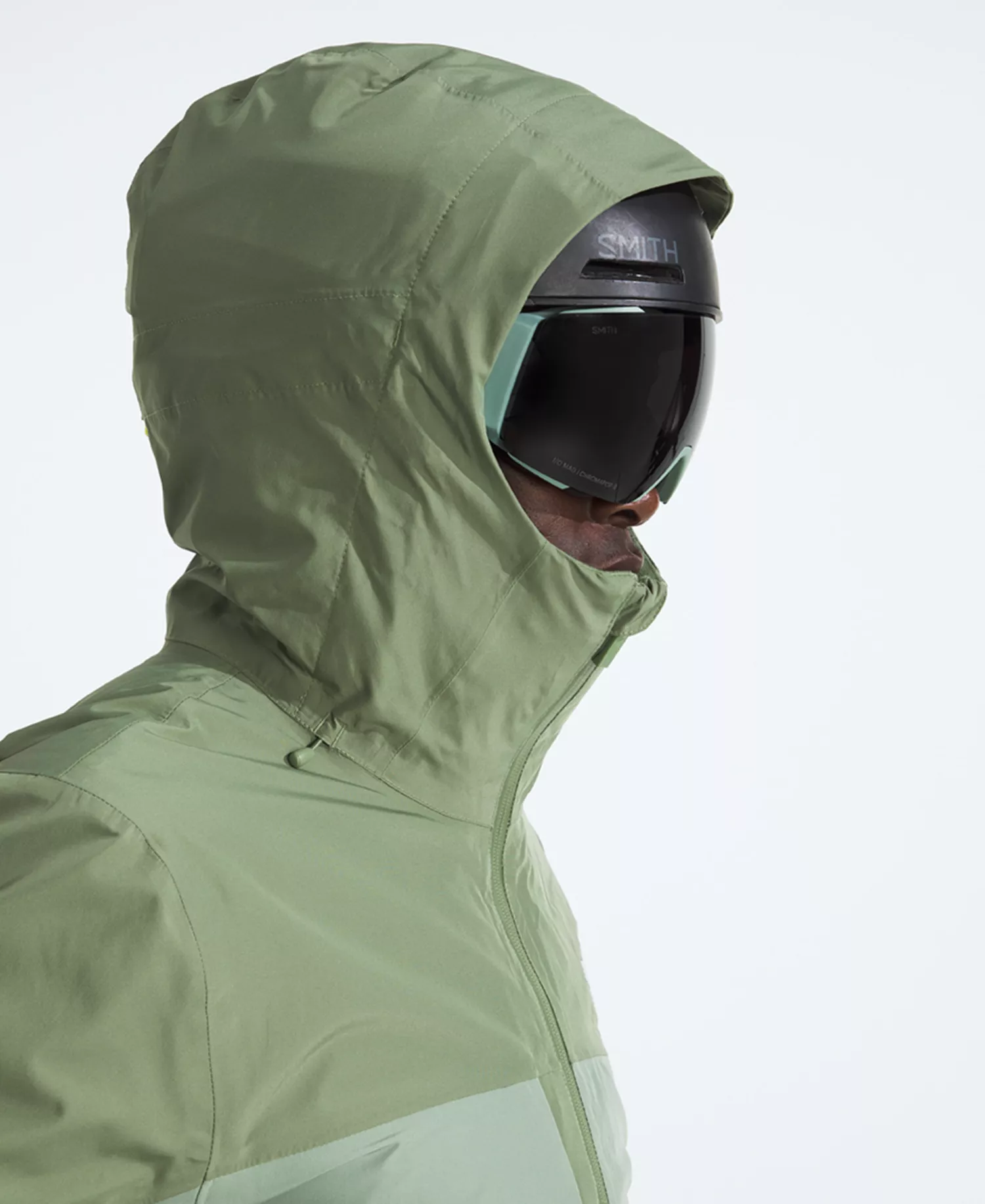 Men's ThermoBall Snow Triclimate Jacket - Bark mist/ Slate moss - 2XL