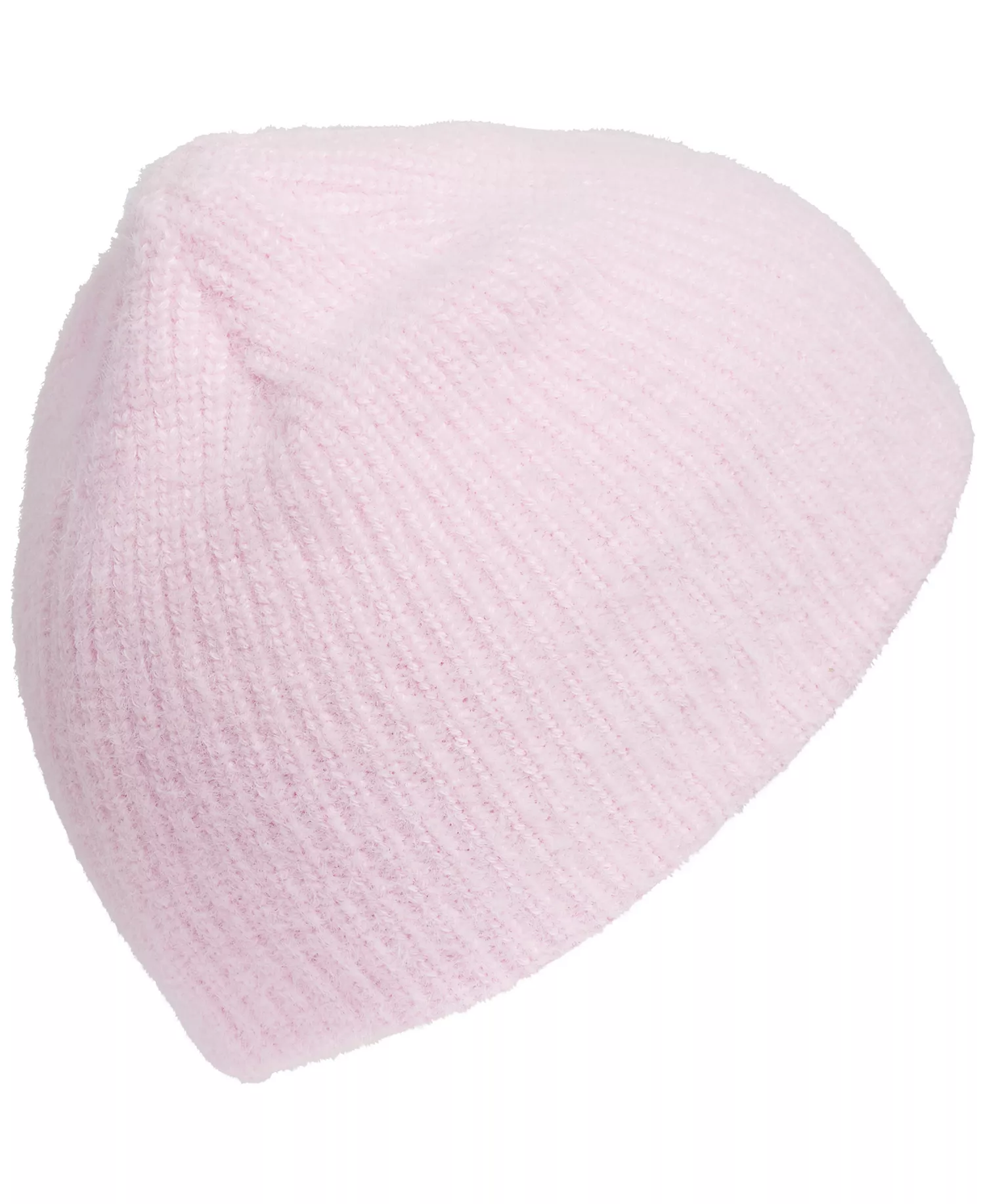 Women's Lifestyle Non-Fold Beanie - Clear Pink/mgh Solid Grey - ONE SIZE