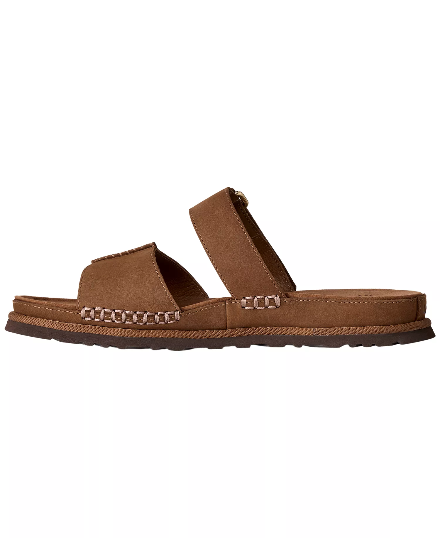 Women's GoldenGaze Slide Sandals - Dark Chestnut - 10M
