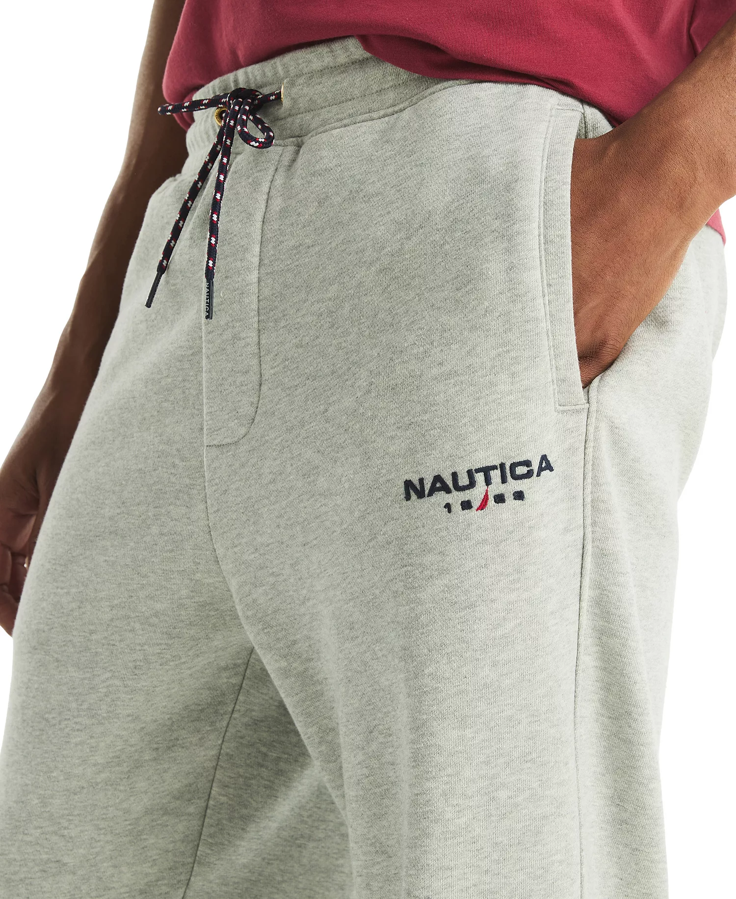 Men's Brushed Classic Fit Jogger Pants - Gray Heather - 2XL