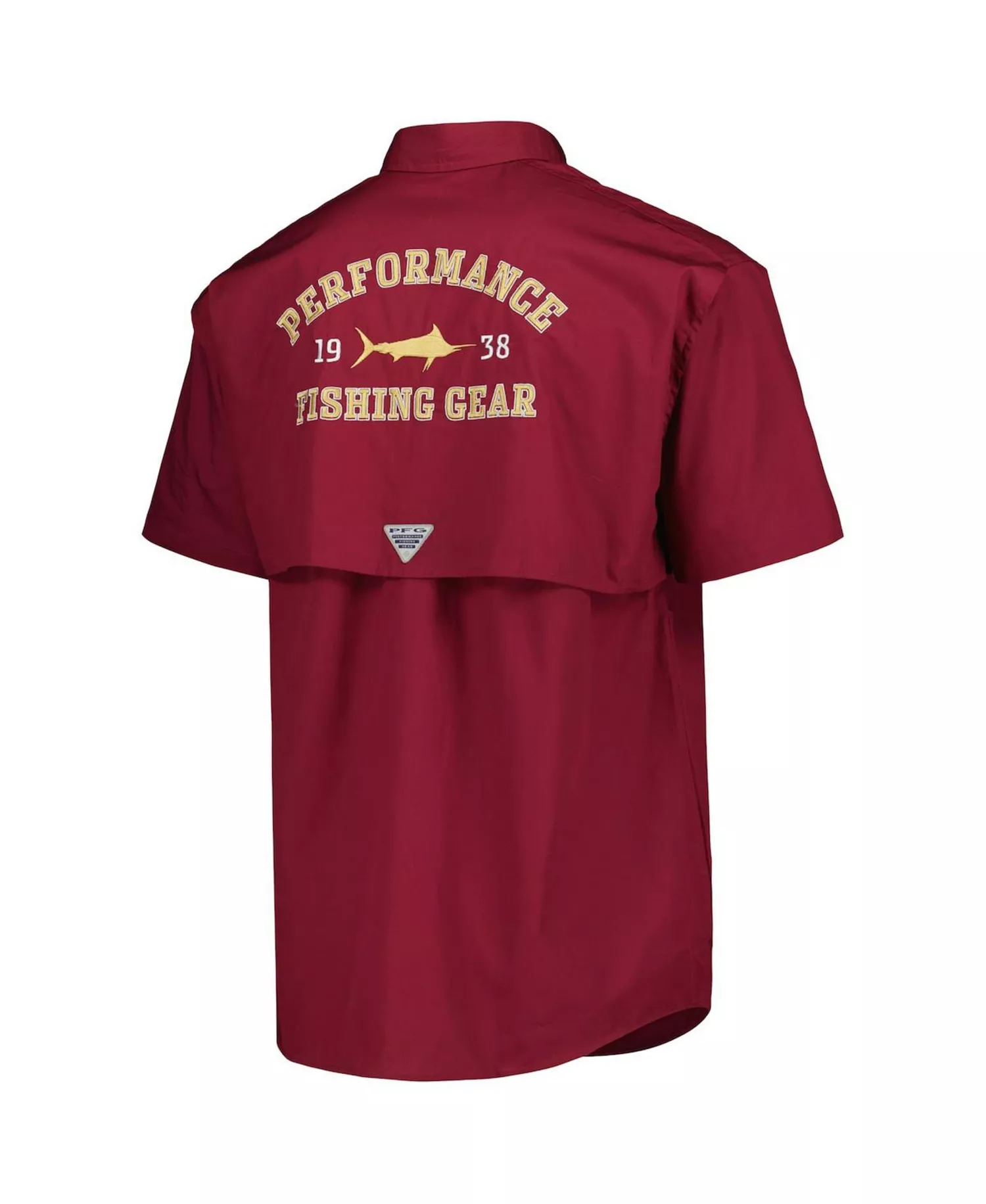 Men's Garnet Florida State Seminoles Bonehead Button-Up Shirt - Garnet - L