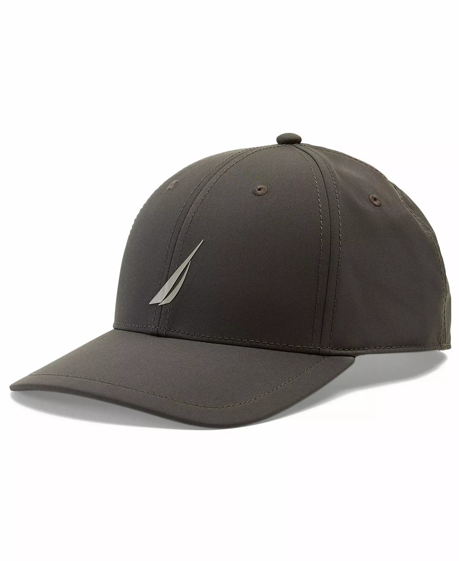 Men's Solid Performance Logo Detail Cap - Carbon - OS