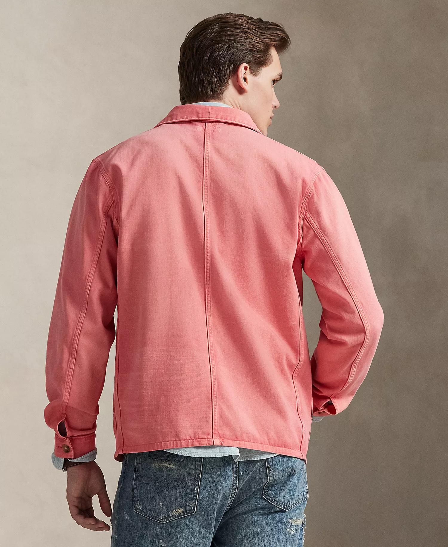 Men's Hudson Valley Long-Sleeve Shirt - Faded Red - L