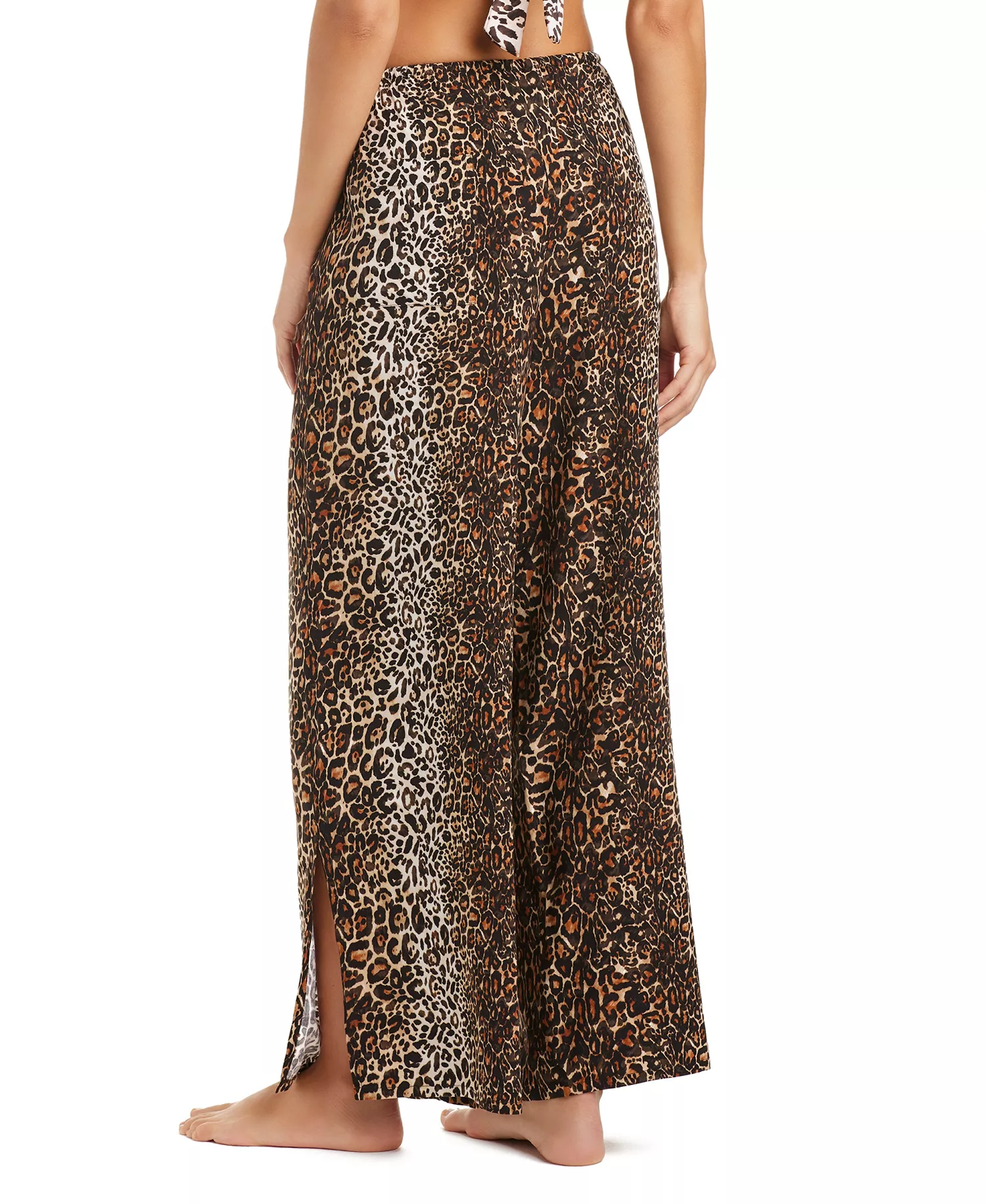 Women's Feline Fine Printed Waist Side Lit Drawstring Pants, Macy's Exclusive - Natural - L