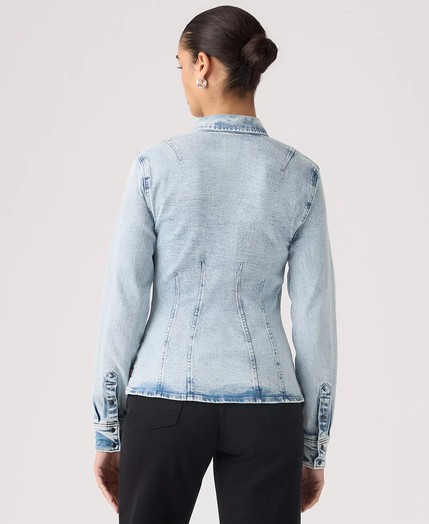 Women's Long-Sleeve Shirt - In The Dusk - L