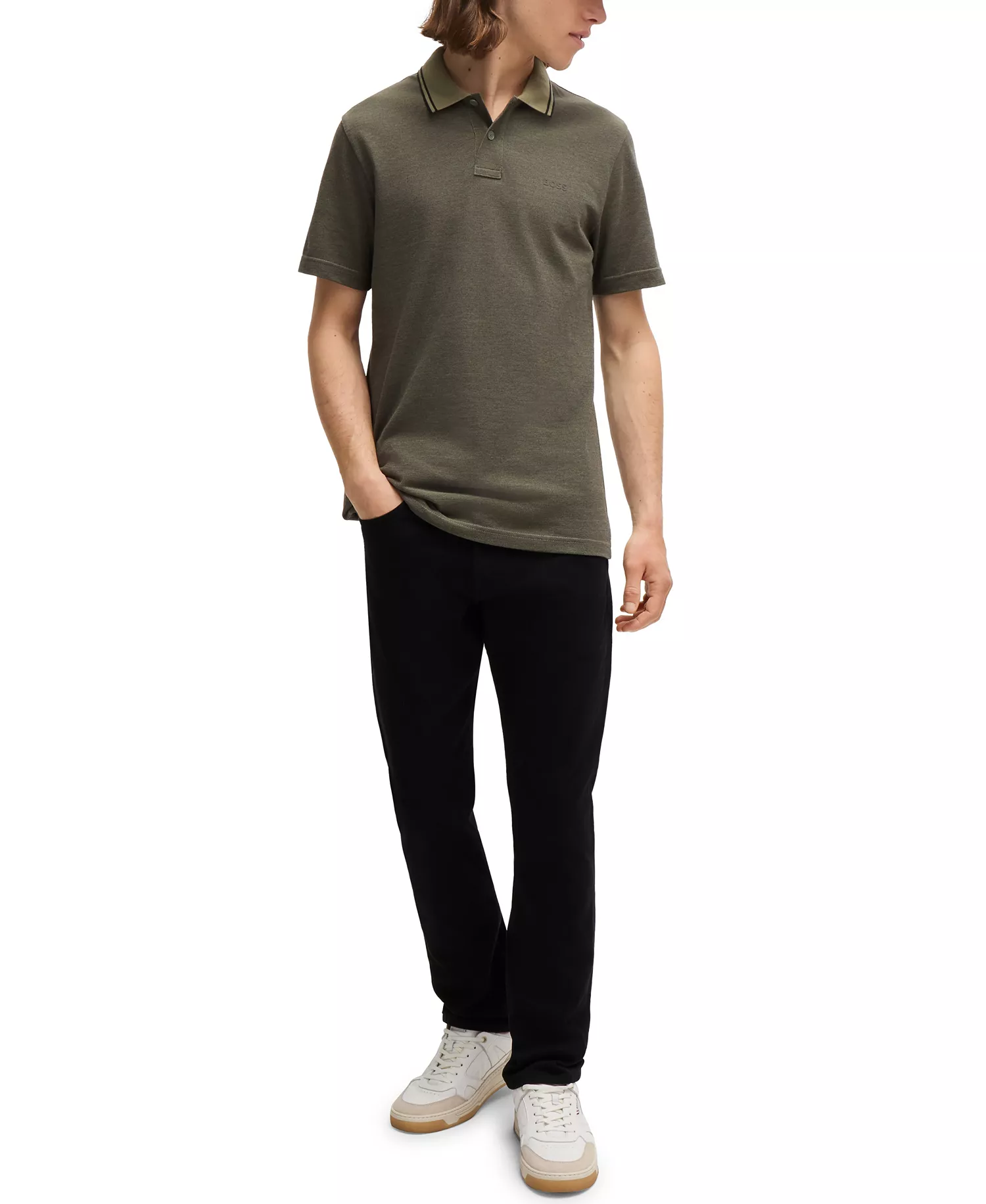 Men's Comfort-Stretch Slim-Fit Jeans - Black - 30 - 30