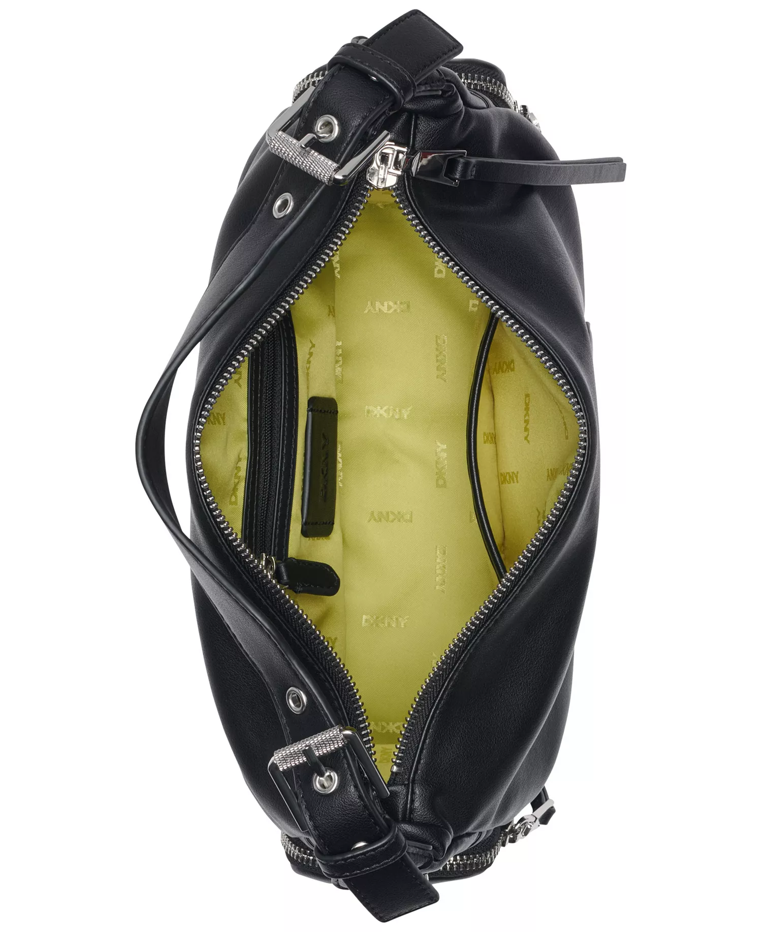 Accessories Women's Chana Small Hobo Bag - Black/Silver - ONE SIZE