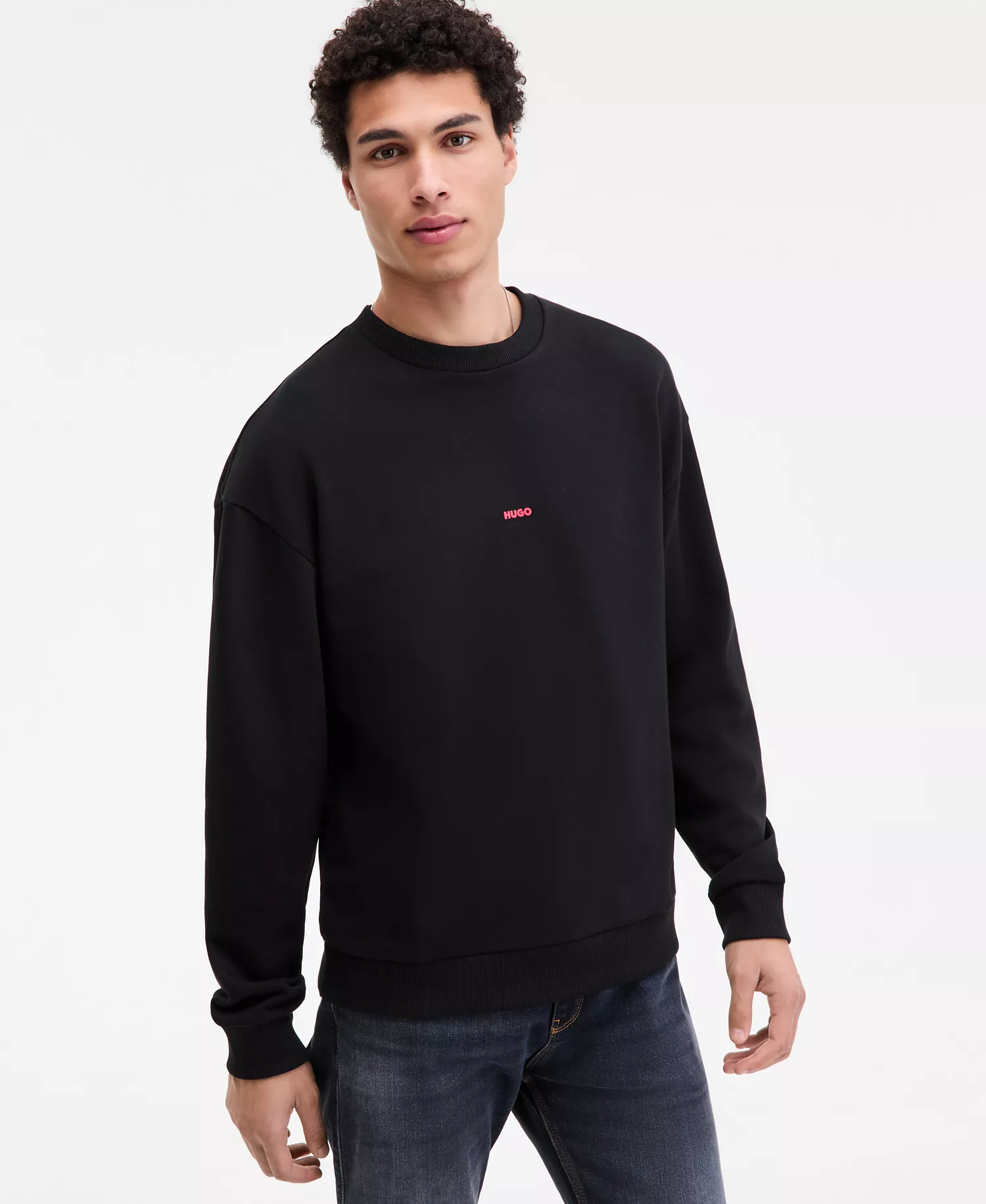 Men's Dubraxo Sweatshirt - BLACK - 2XL
