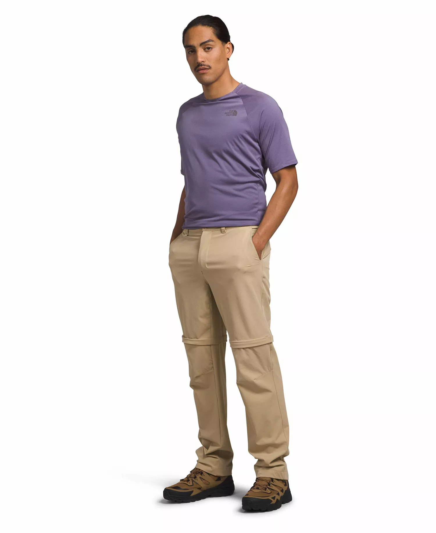 Men's Paramount Convertible Pants - Khaki stone - 30 Long