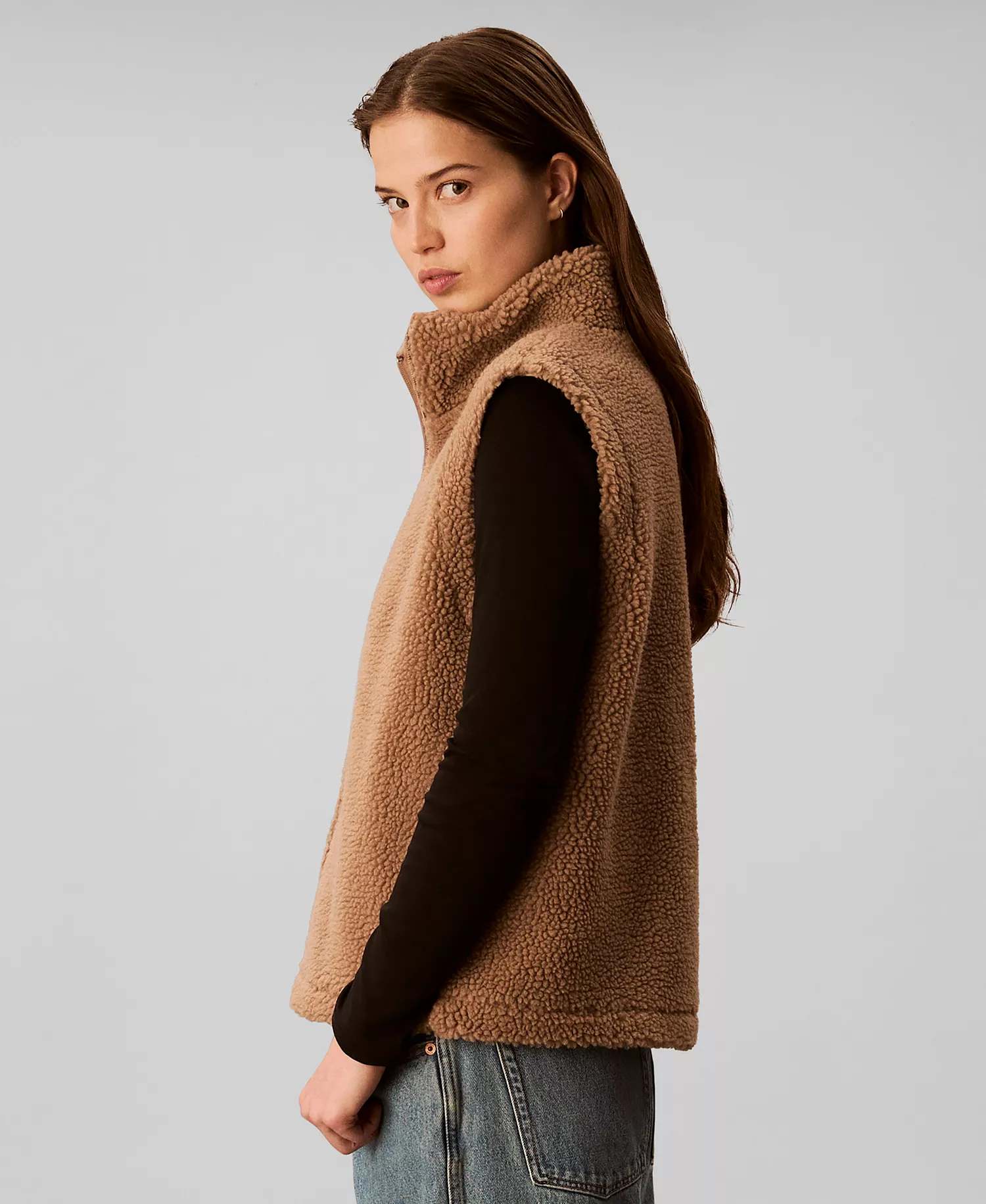 Women's Mock Neck Vest - Amphora - S