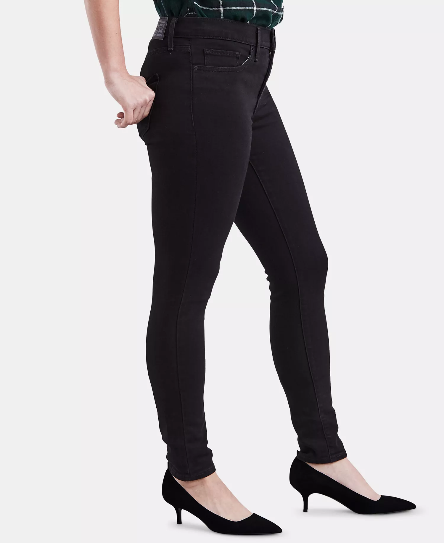 Women's 311 Shaping Skinny Jeans in Short Length - Black - 24S