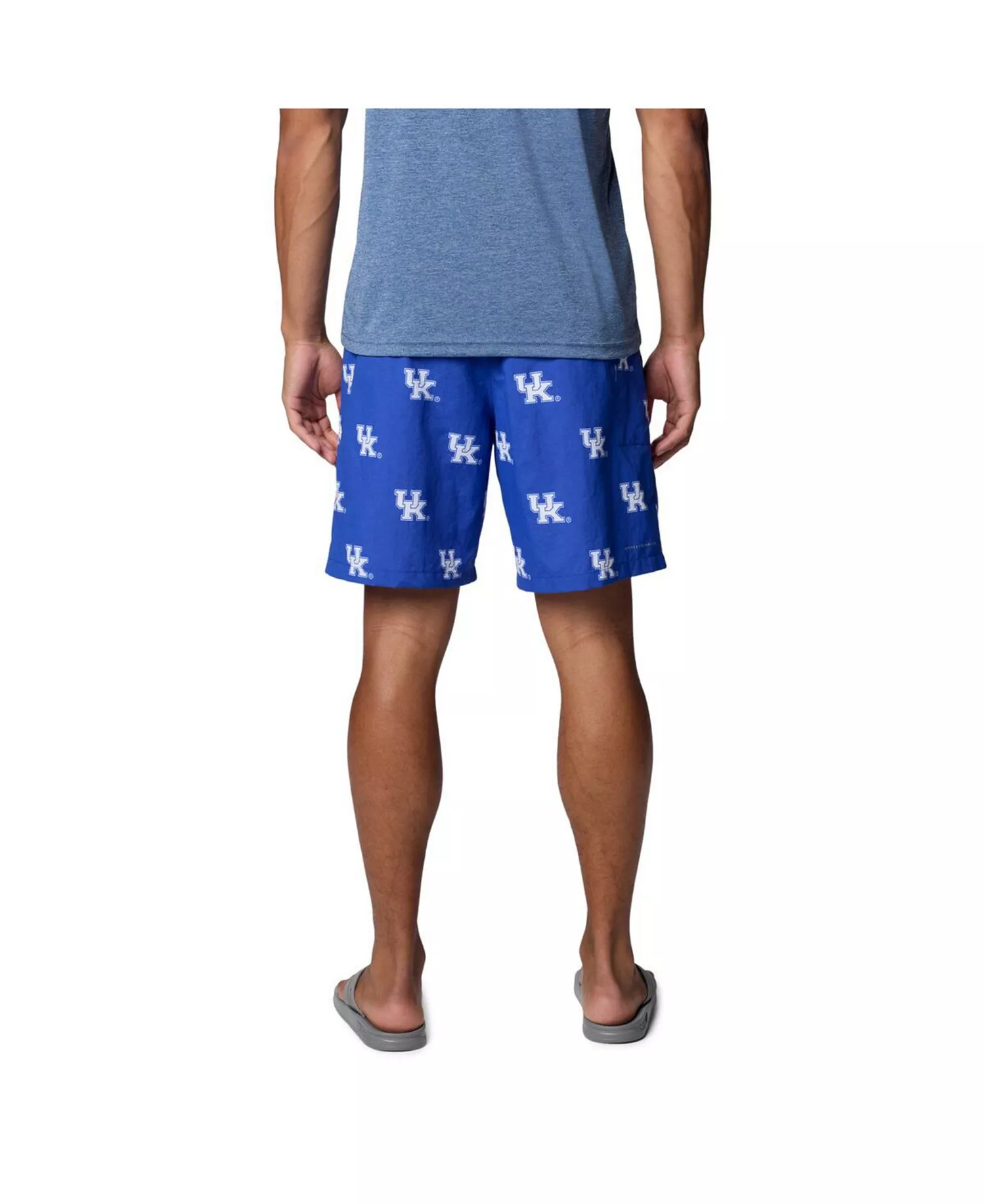 Men's Royal Kentucky Wildcats Backcast III Printed Short - Royal - L