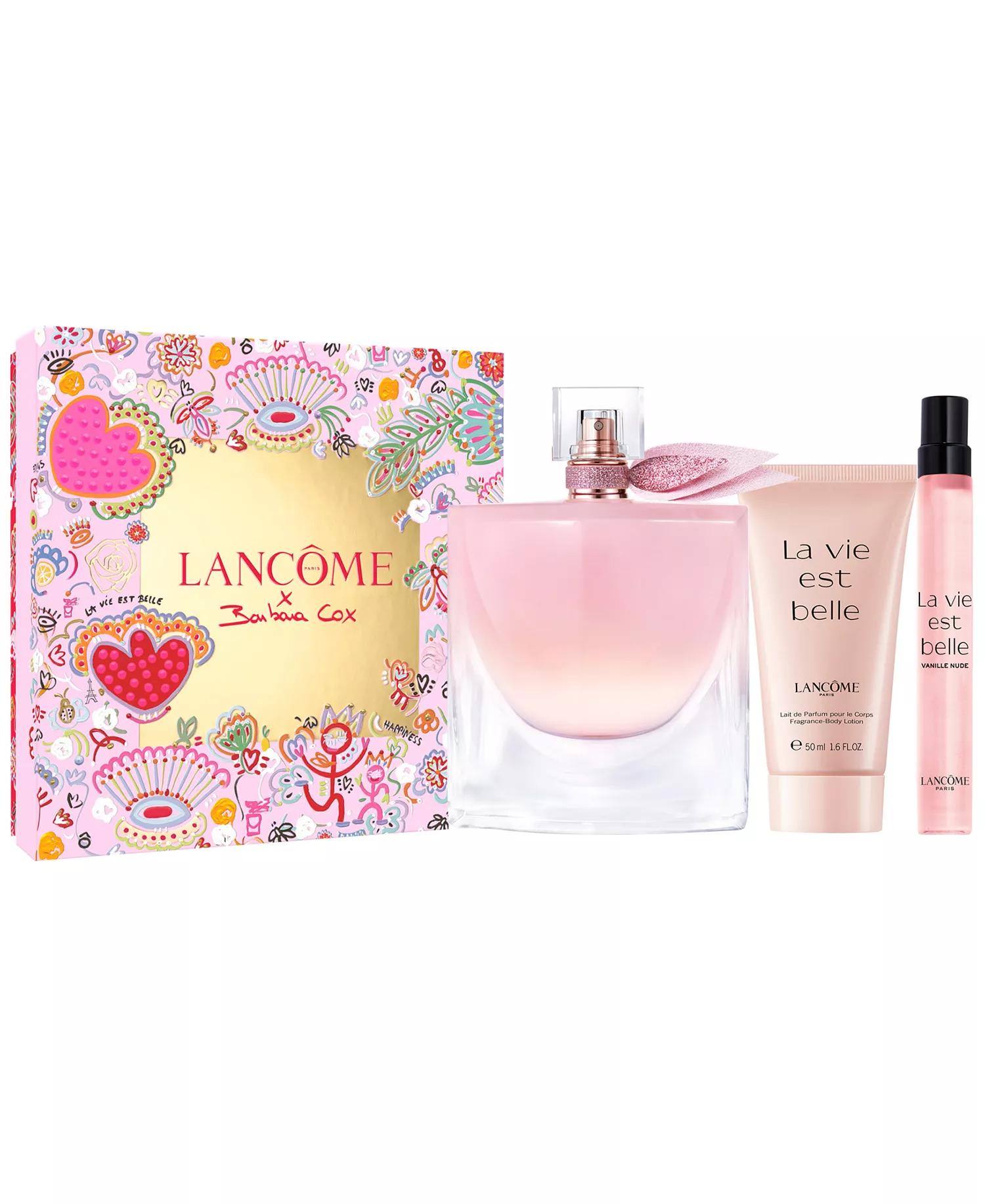 3-Pc. La Vie Est Belle Vanille Nude Mother's Day Perfume and Body Lotion Set - No Color - No Size
