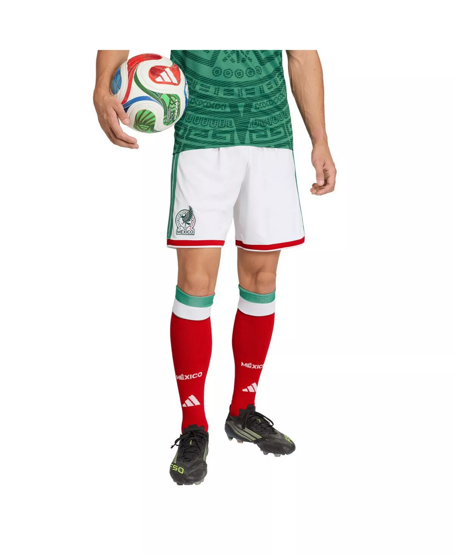 Men's White Mexico National Team FIFA x World Cup 2026 Replica Shorts - White - 2XL