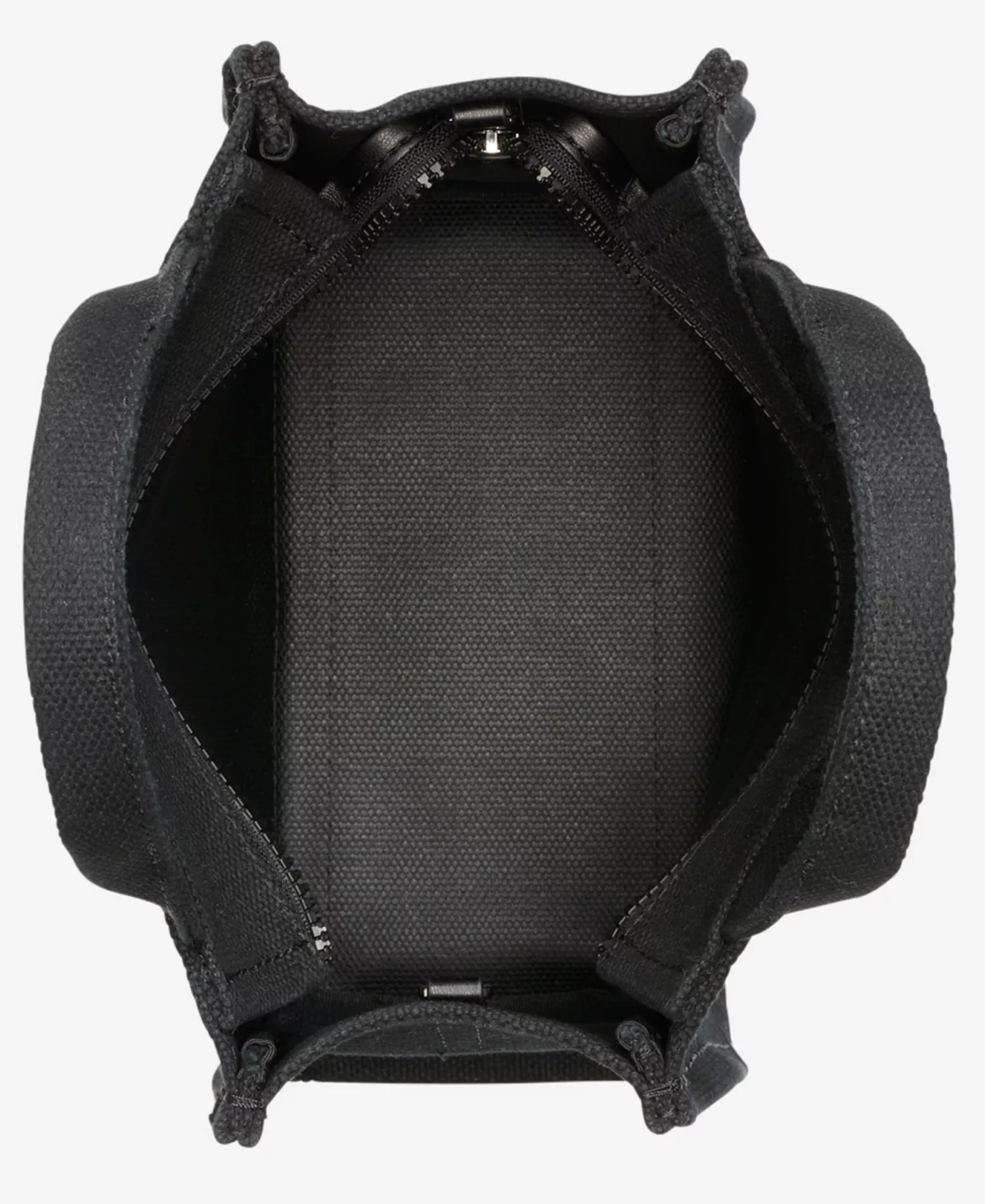 Hadlee Canvas Small Tote Bag - Black/silver - NO SIZE