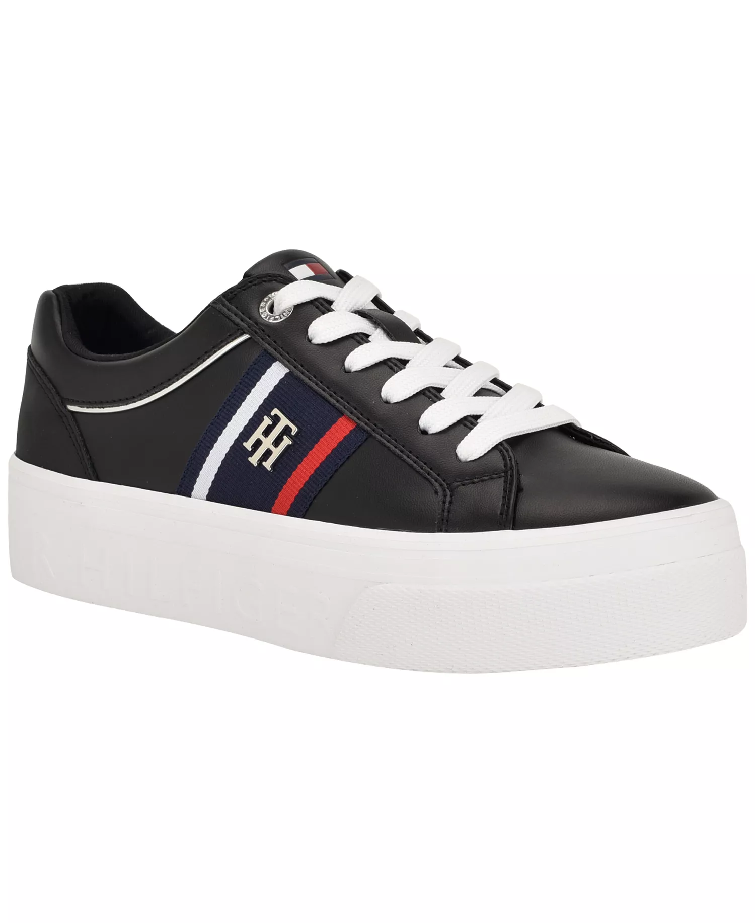 Women's Badria Logo Platform Sneakers - Black - 10M