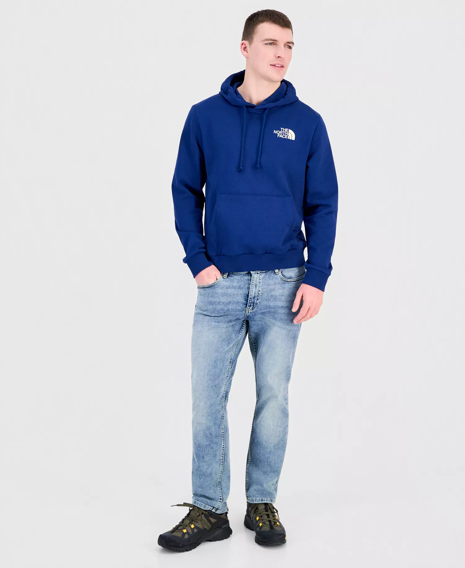Mens Evolution New Old Places Hoodie - Estate Blue - 2XL