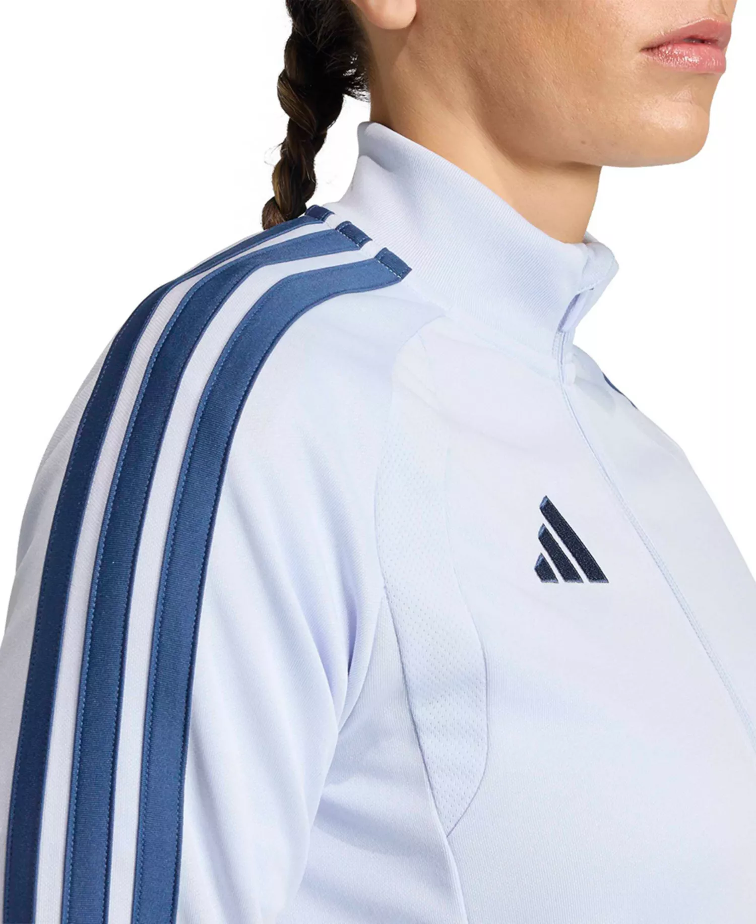 Women's League Training Track Mock Neck Jacket - Aero Blue/night Marine - L