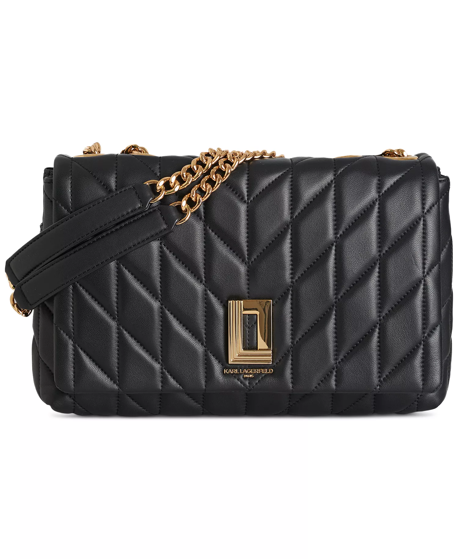 Lafayette Small Shoulder Bag - Black/Gold - NO SIZE