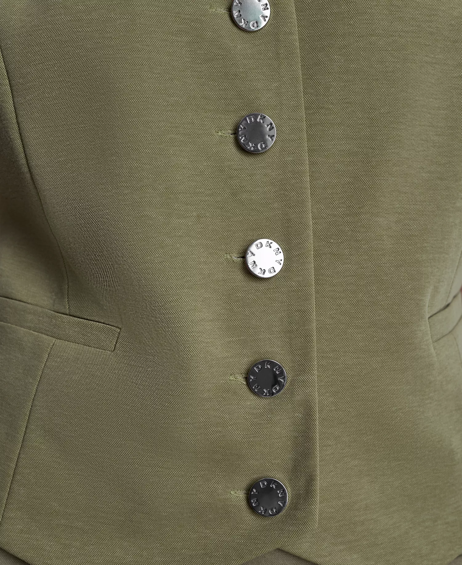 Women's Sleeveless V-Neck Arid Pique Vest - Light Fatigue - L