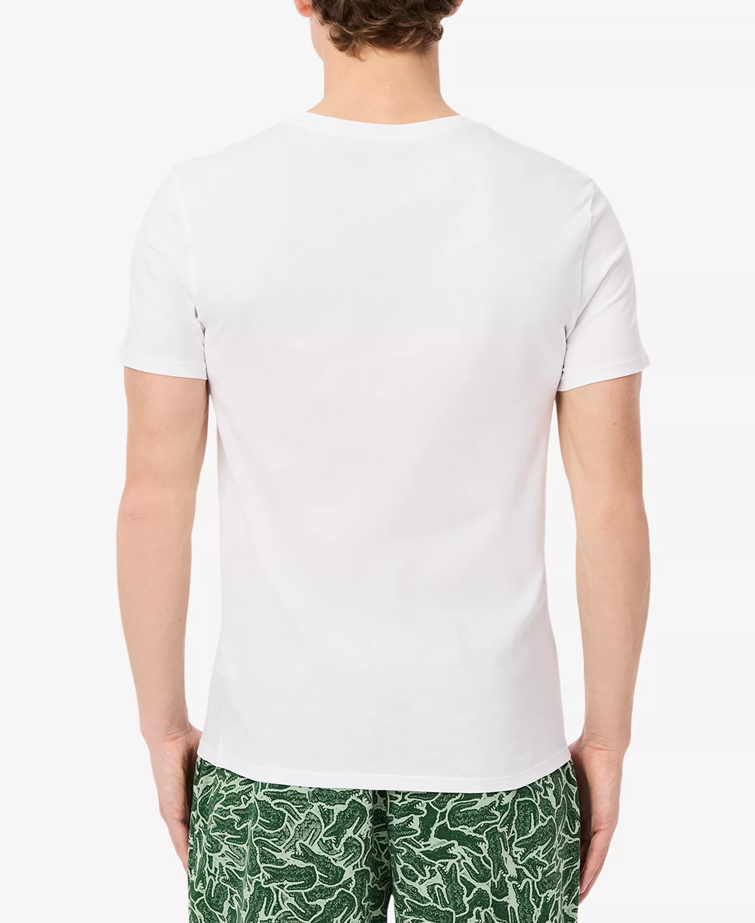 Men's 5-Pack Slim Fit Crewneck Undershirts - White - M